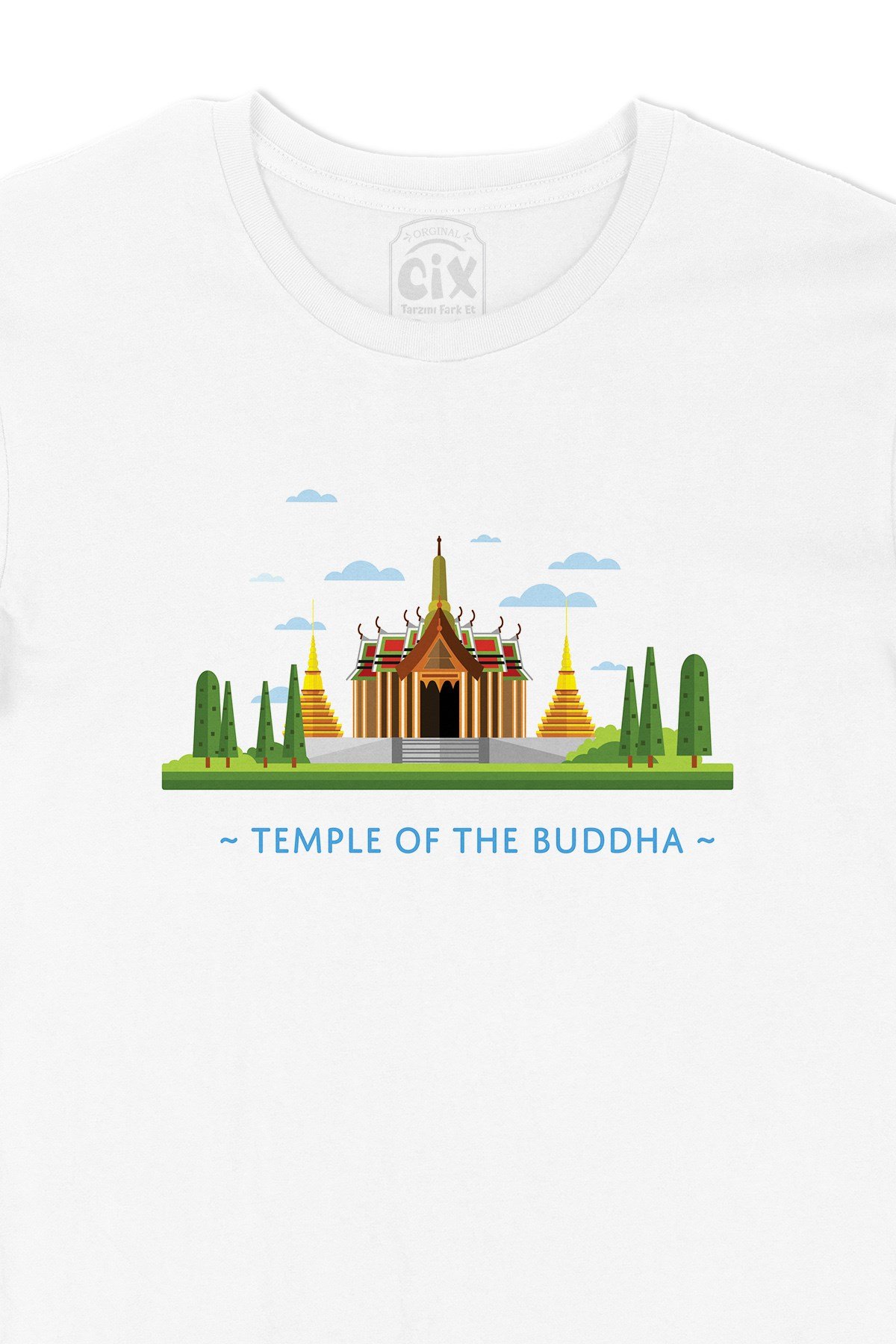 Buda Tapınağı Tişört