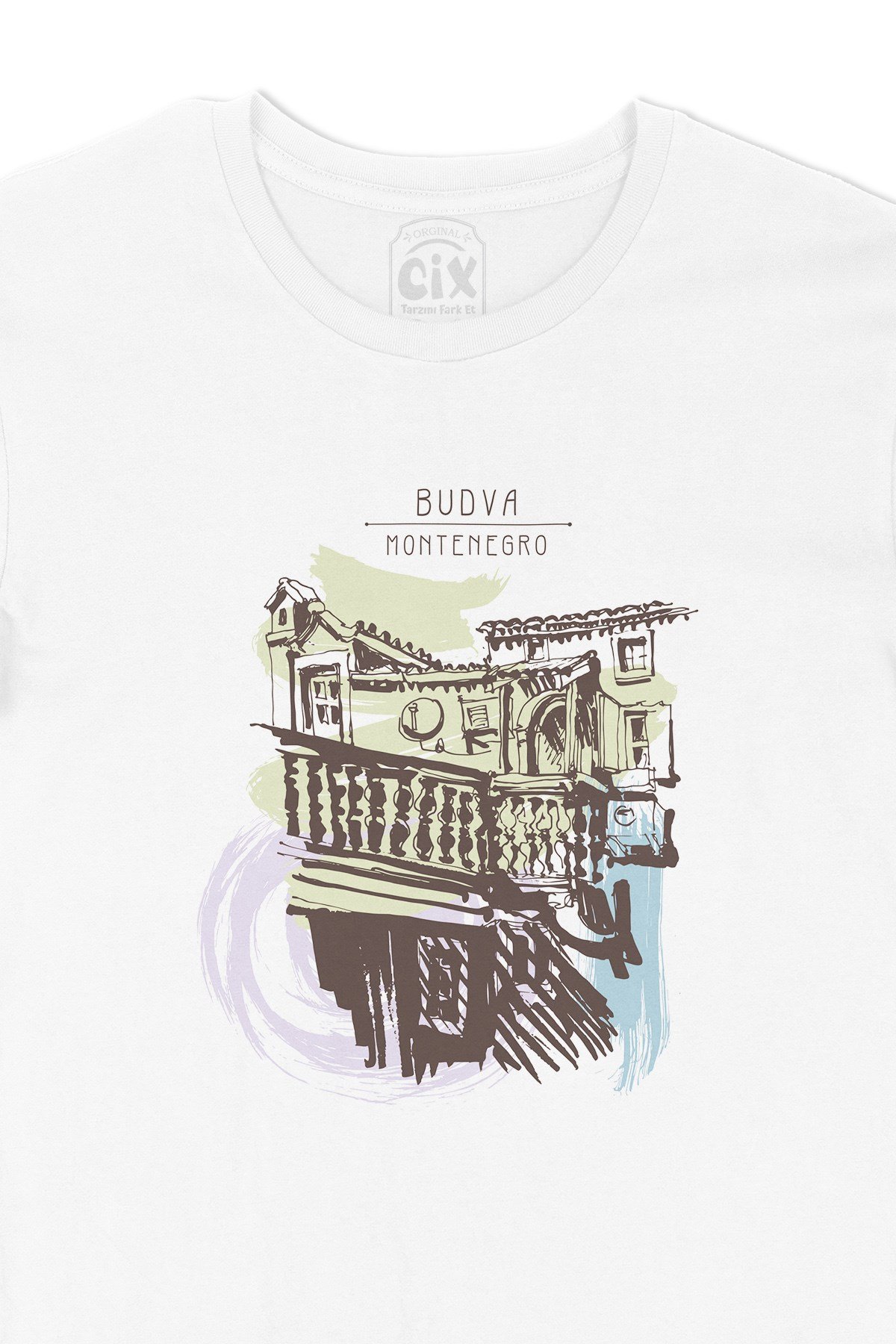 Budva Karadağ Santa Maria Tişört