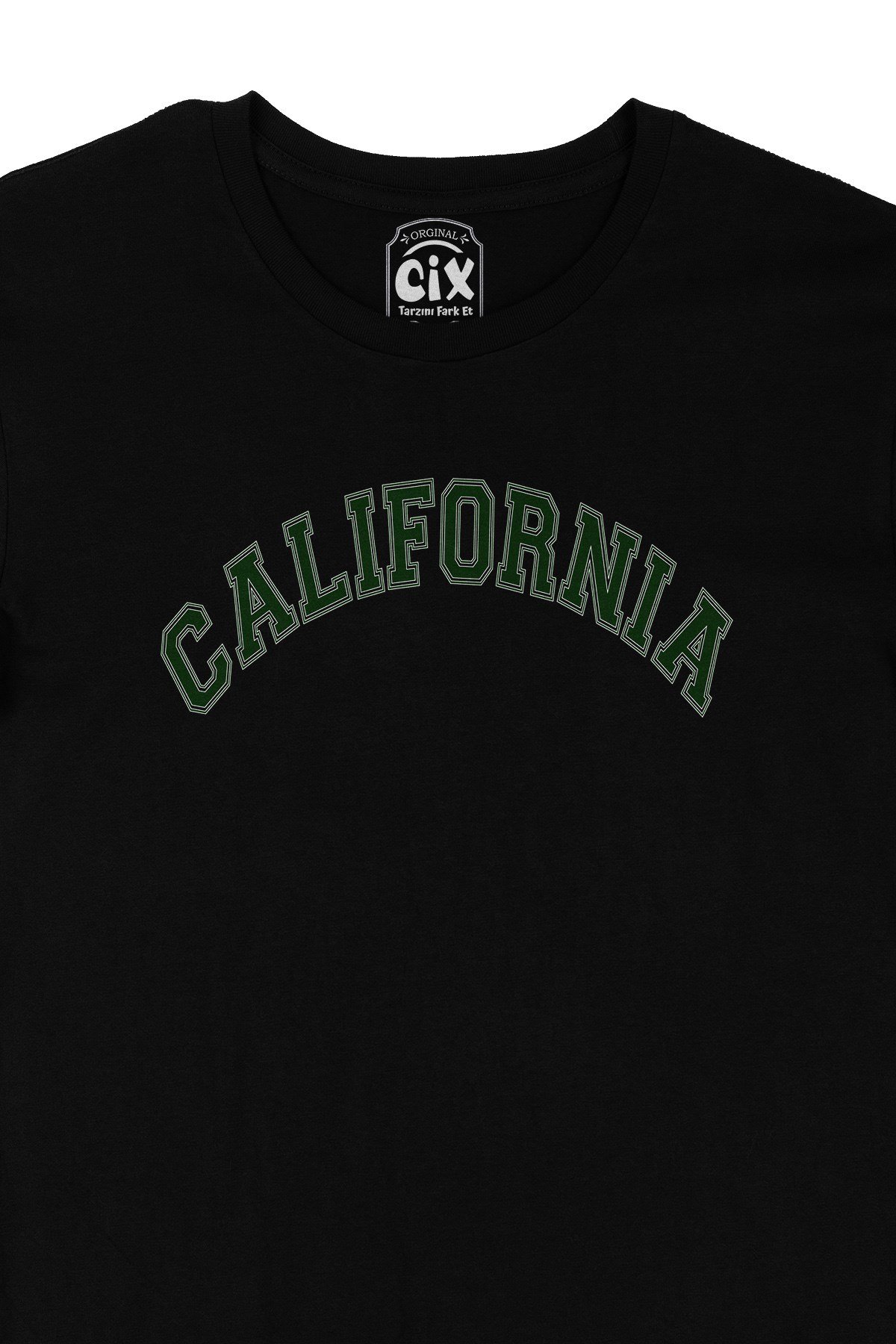 California Siyah Tişört