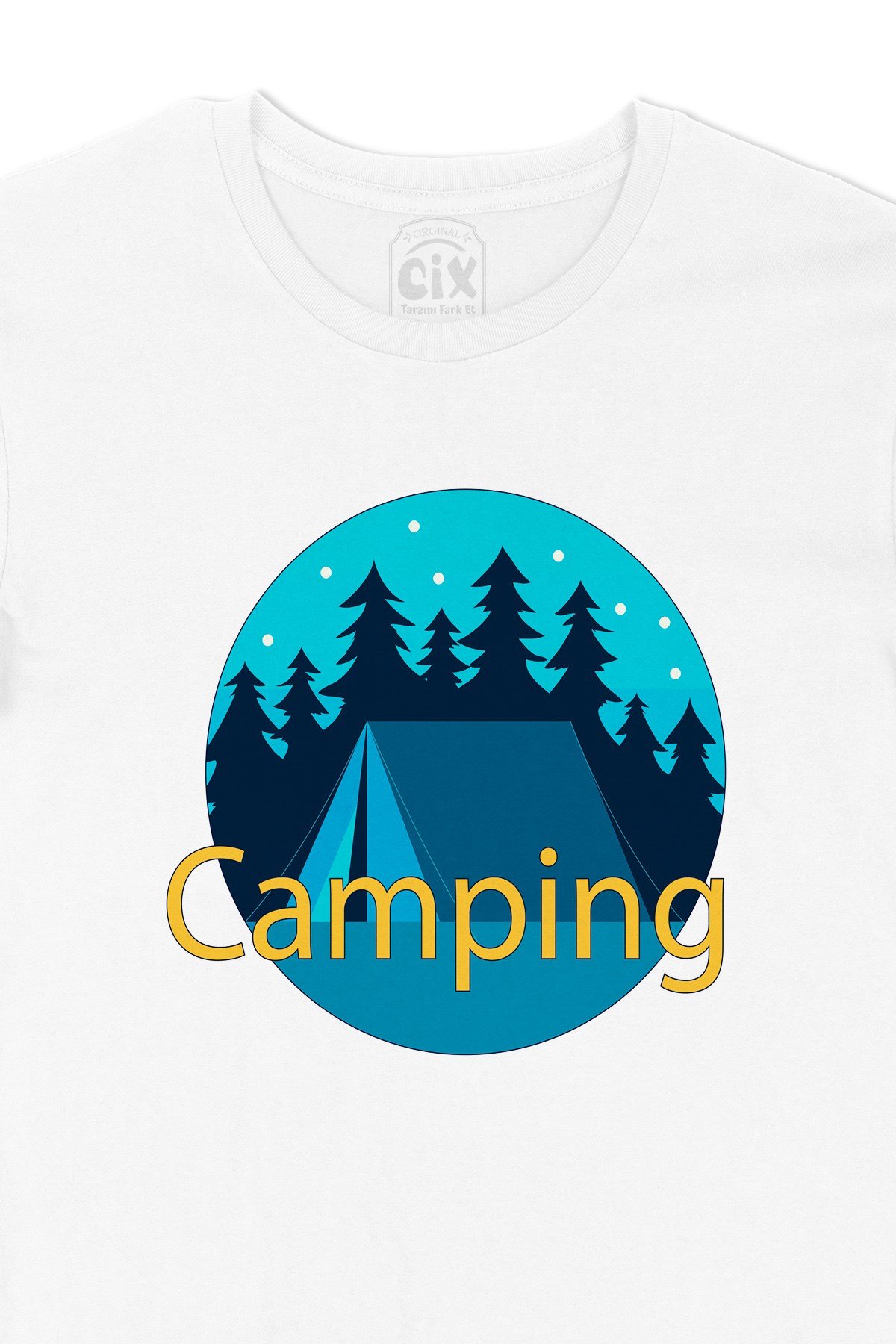 Camping Blue Tişört
