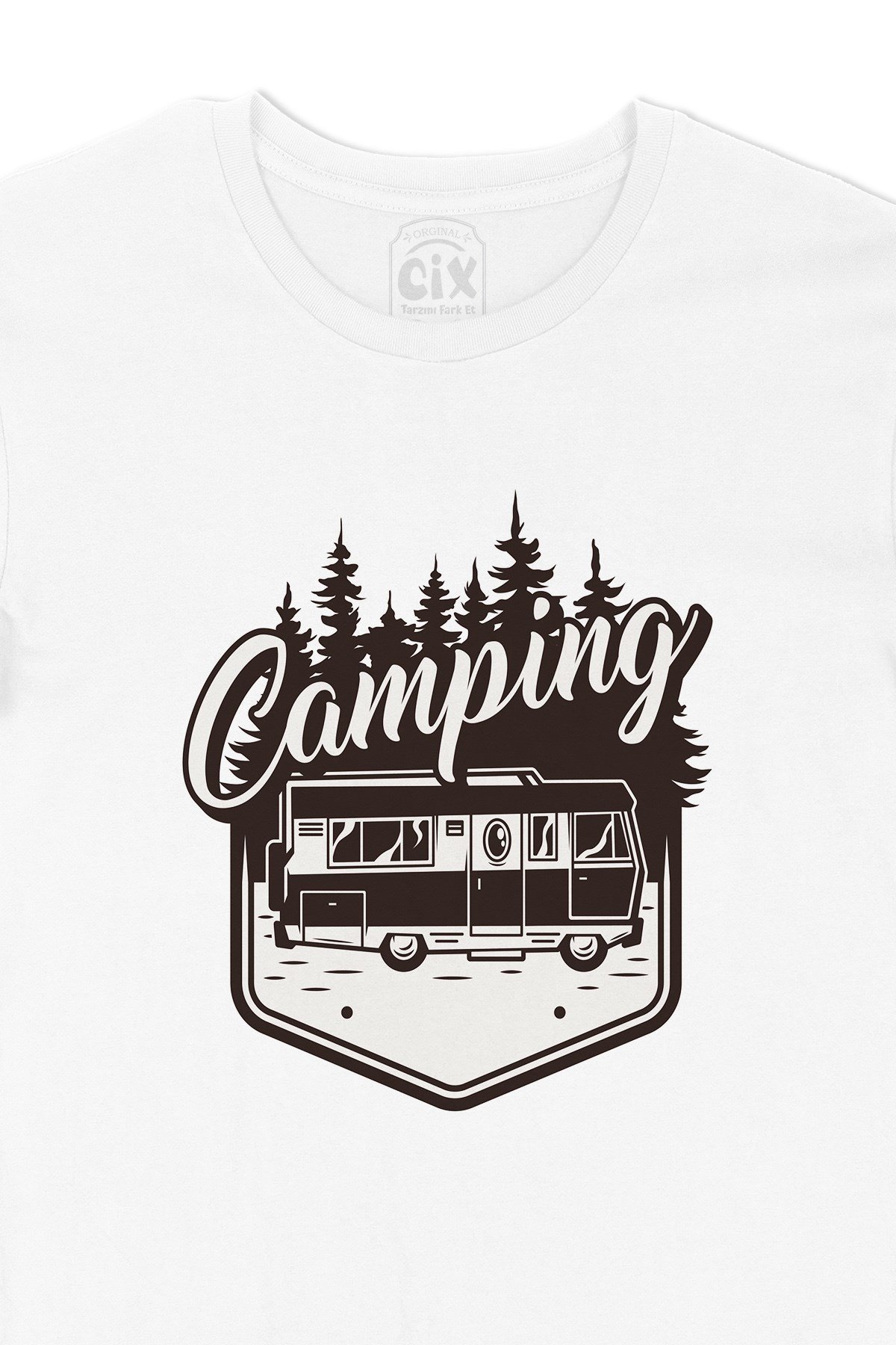 Camping Caravan Tişört