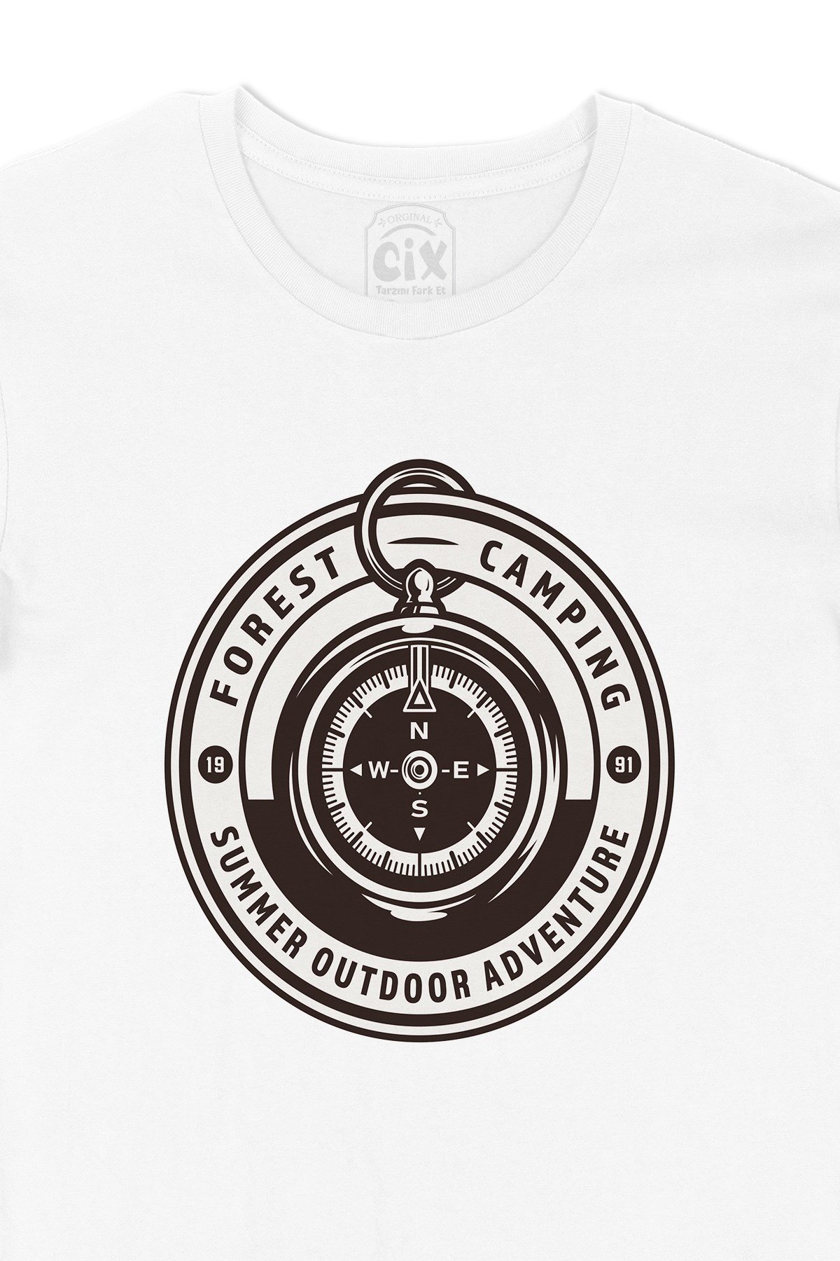 Camping Compass Tişört