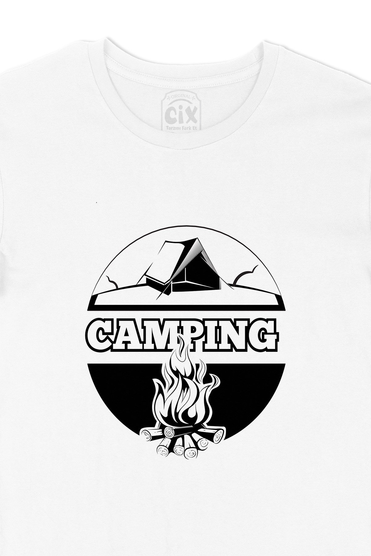 Camping Fire Tişört