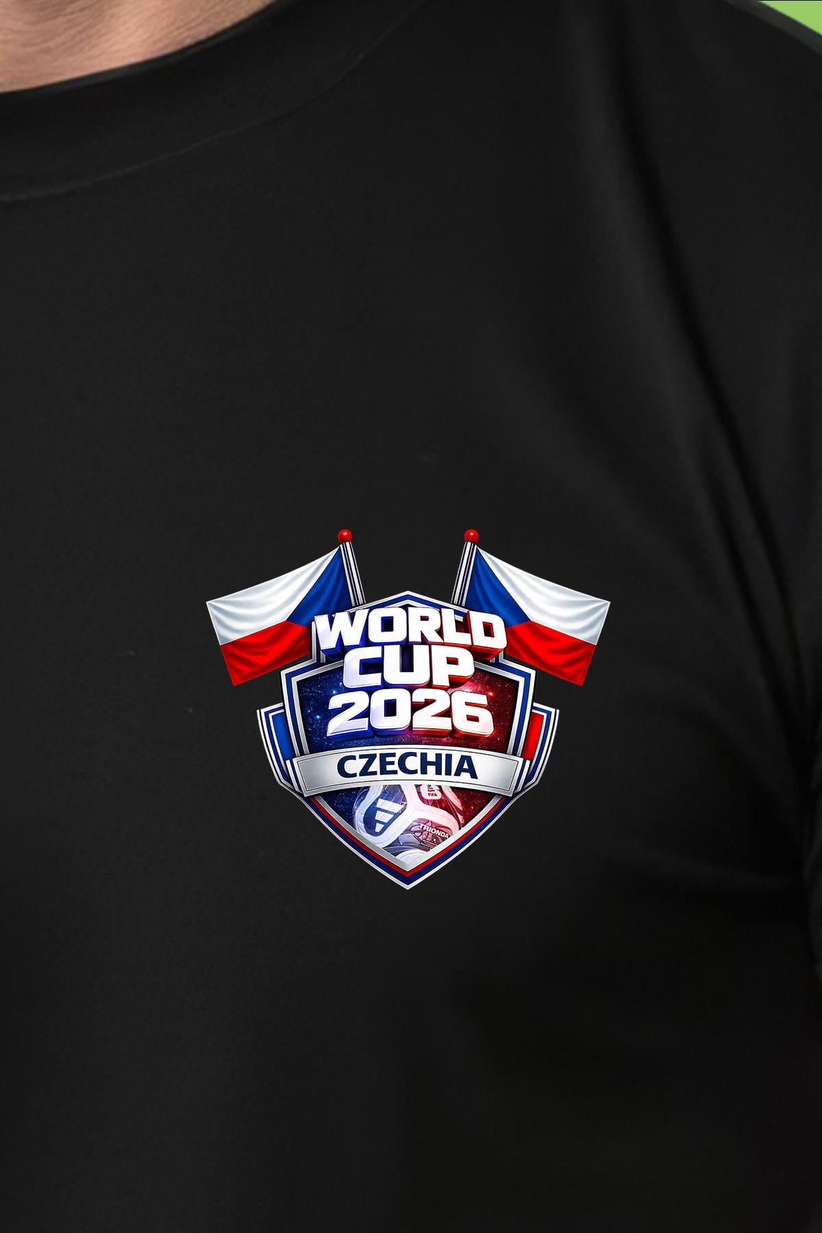 Çekya Dünya Kupası 2026 Siyah Tişört Çekya Dünya Kupası 2026 Siyah TişörtÜcretsiz Kargo İmkanı