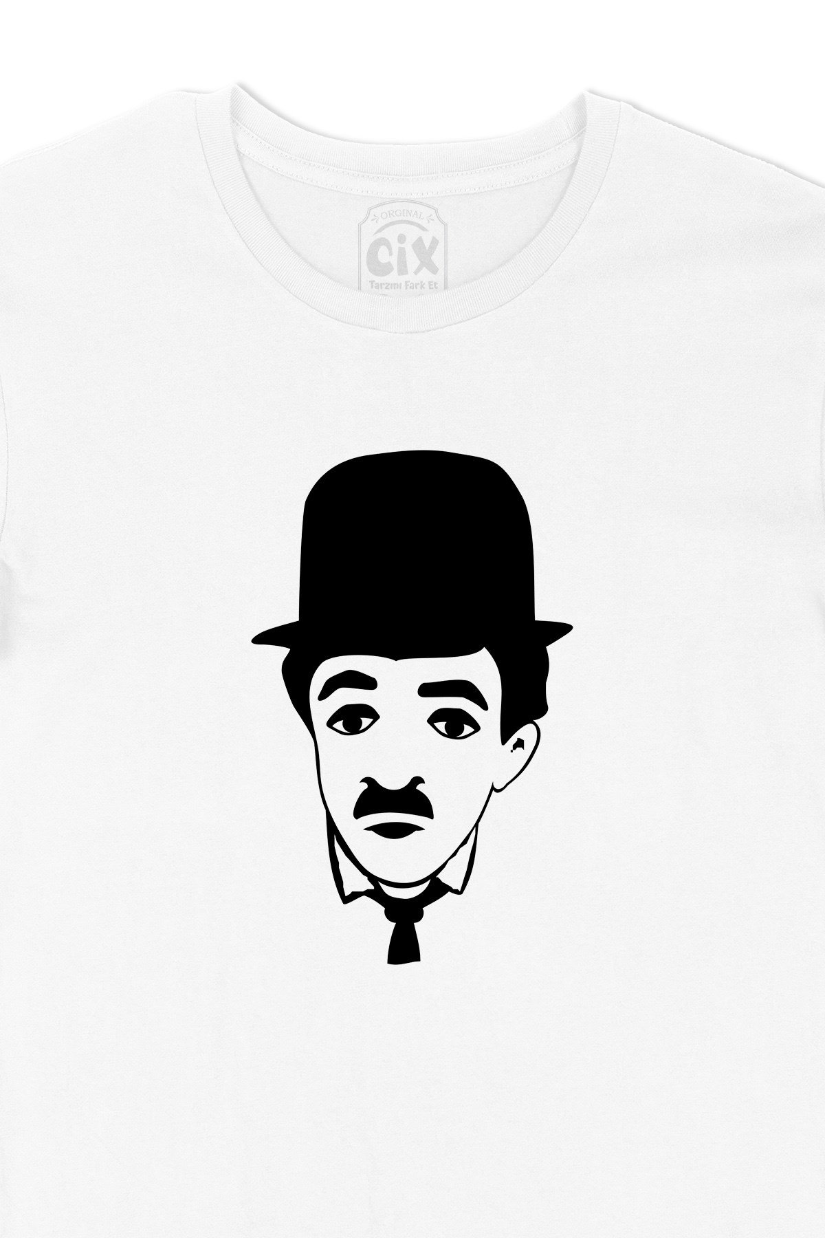 Charlie Chaplin Face Tişört
