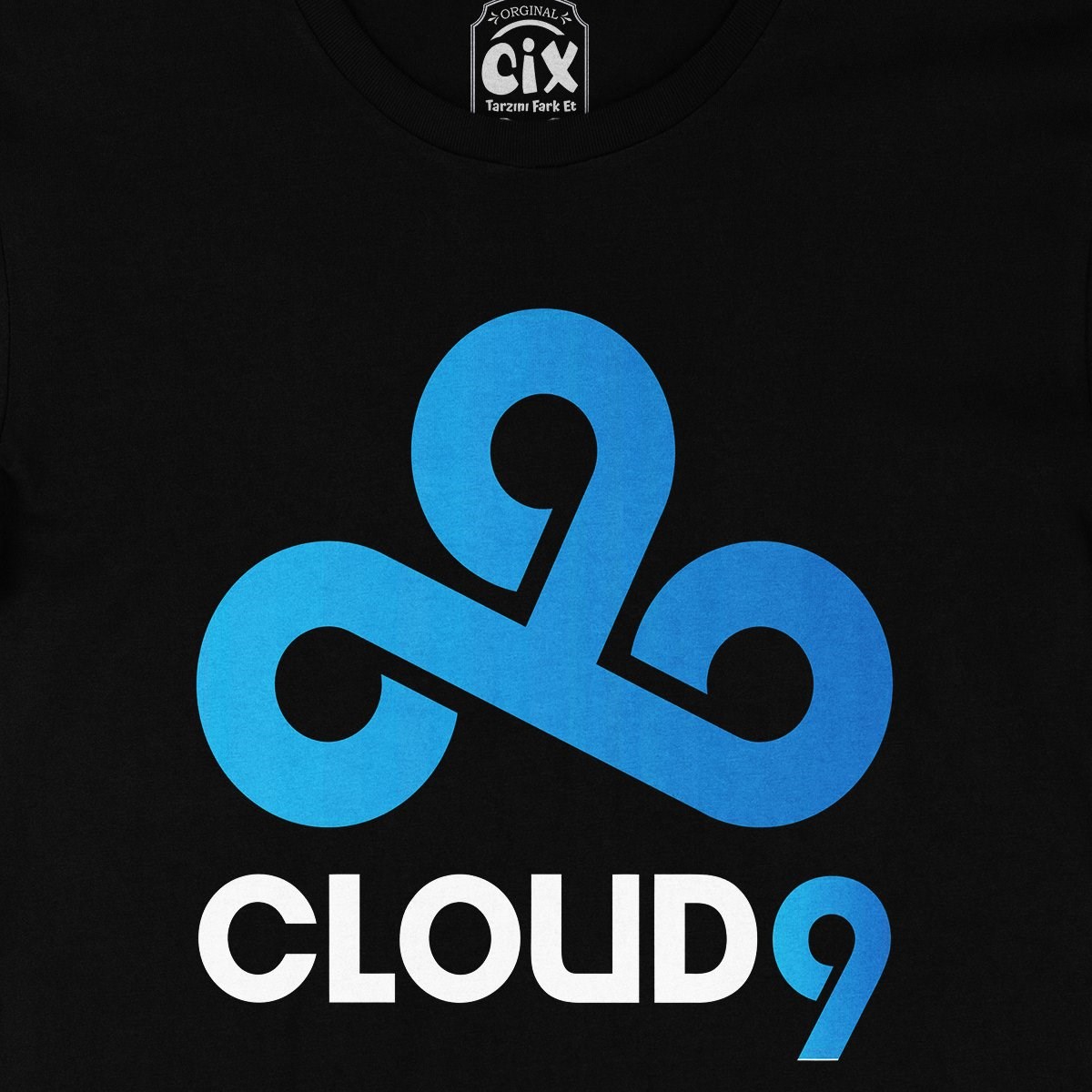 Cloud 9 Siyah Tişört
