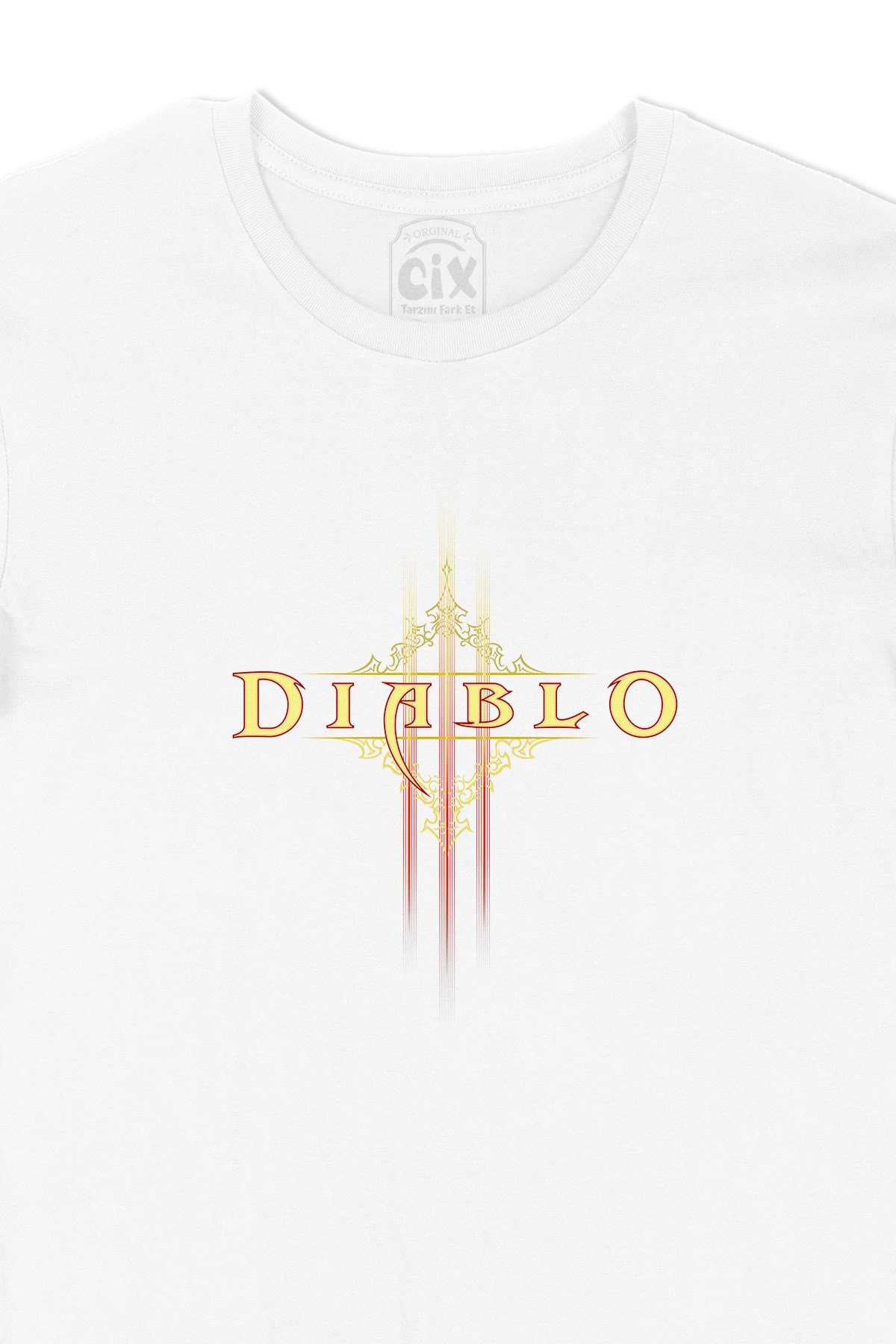 Diablo Tasarımlı Tişört