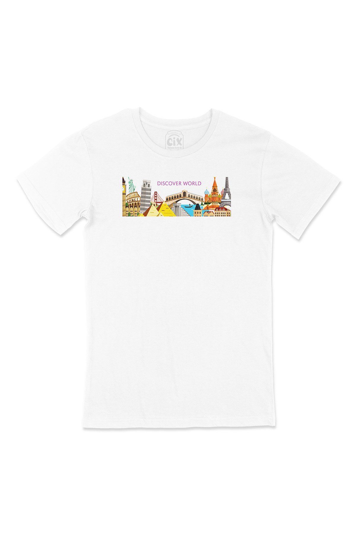 Discover World Tişört