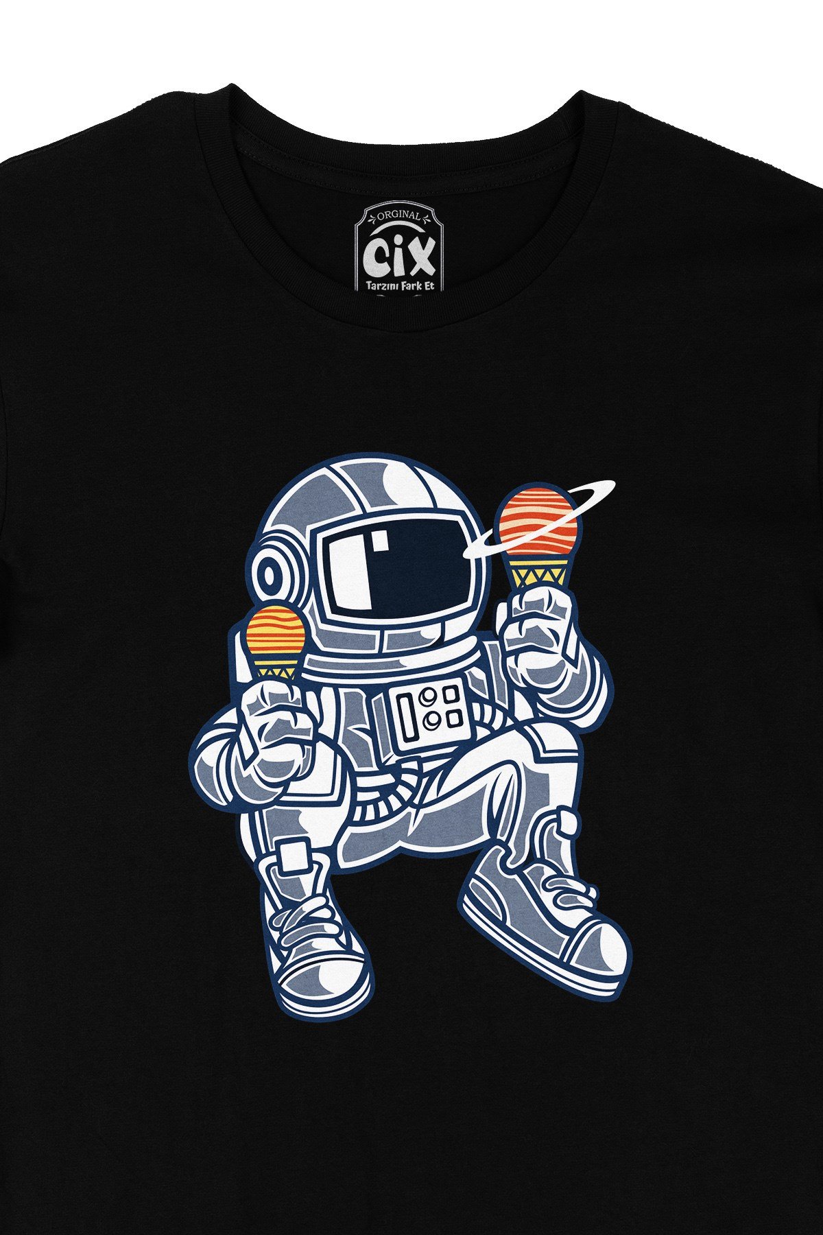 Dondurmalı Astronot Tişört