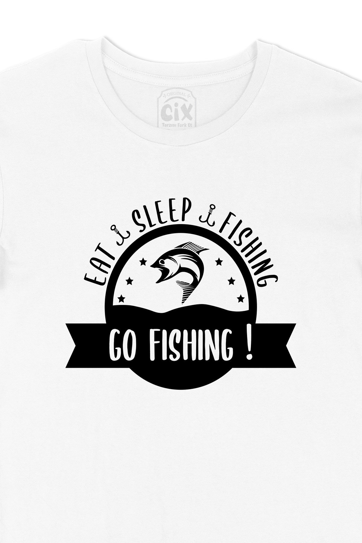 Eat Sleep Fishing Tişört