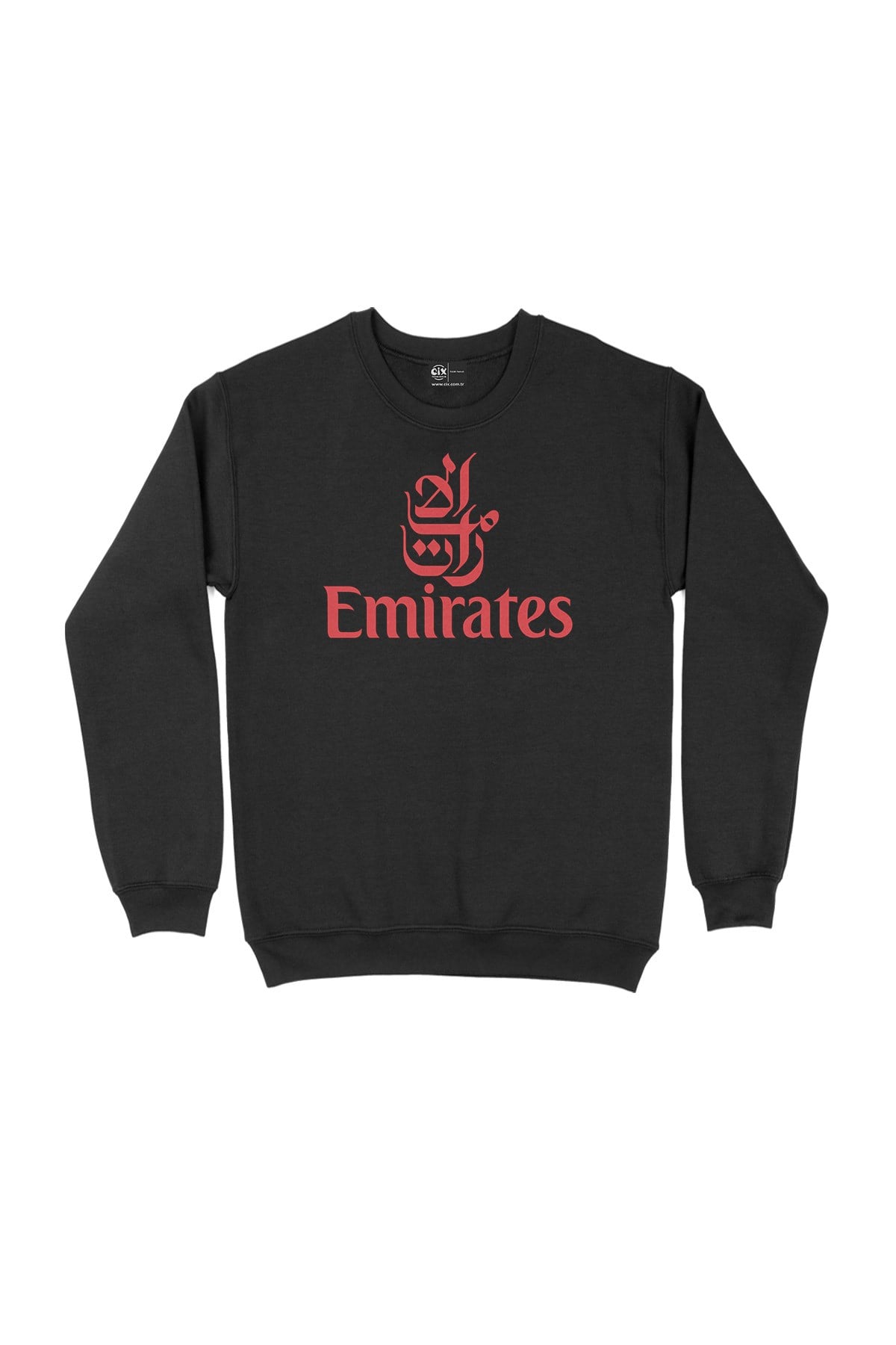 Emirates Siyah Sweatshirt