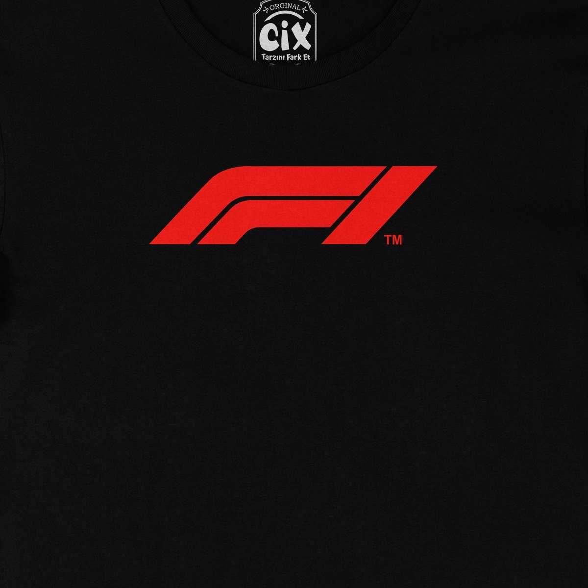 F1 Siyah Tişört
