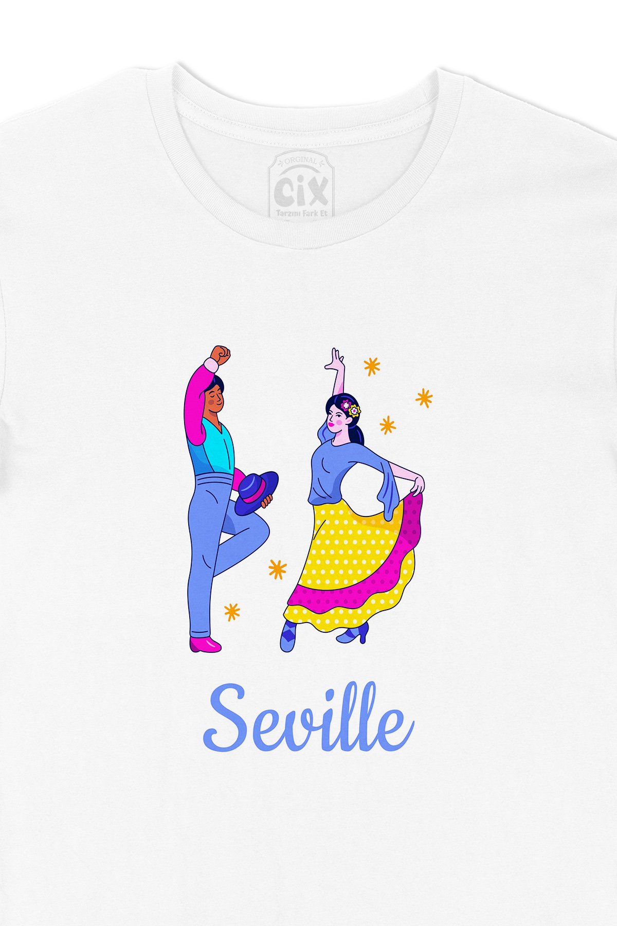Flemenco Sevilya Tişört
