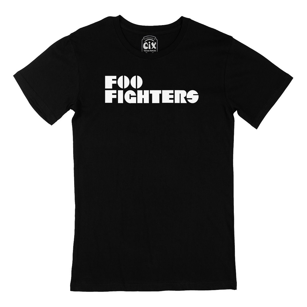 Foo Fighters Logolu Siyah Tişört