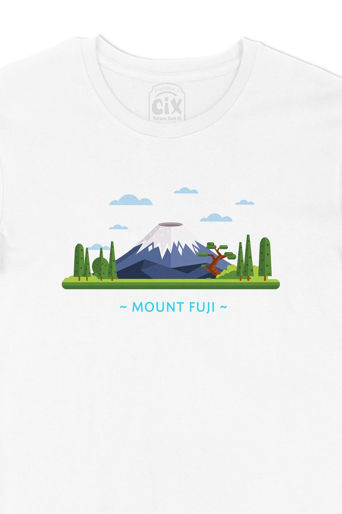 Fuji Dağı Tişört