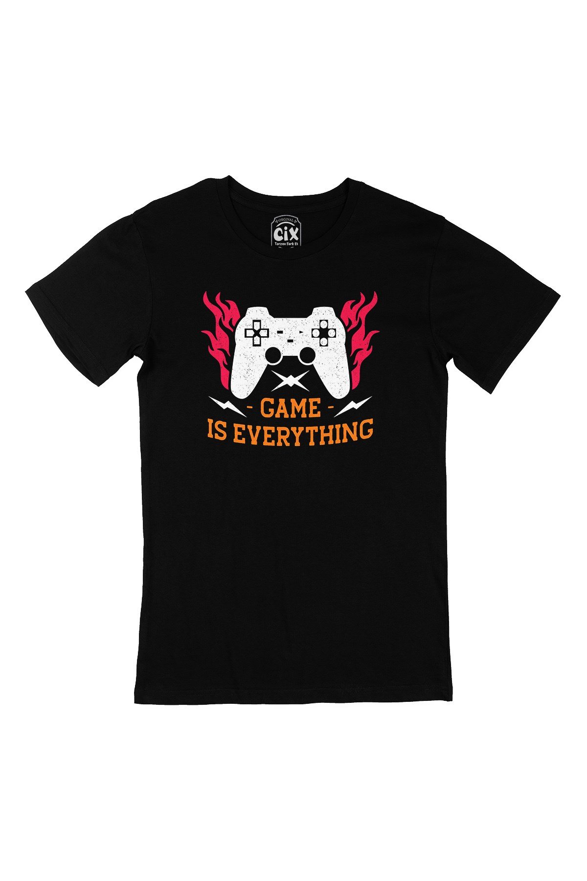 Game is Everything Siyah Tişört