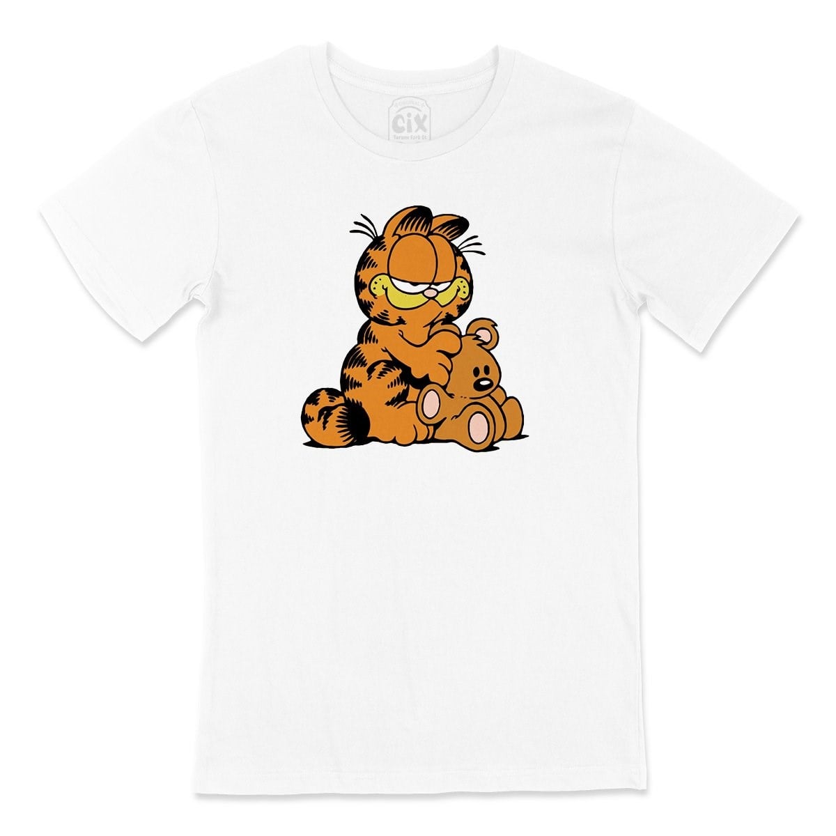 Garfield İle Sevimli Ayıcık Tişört