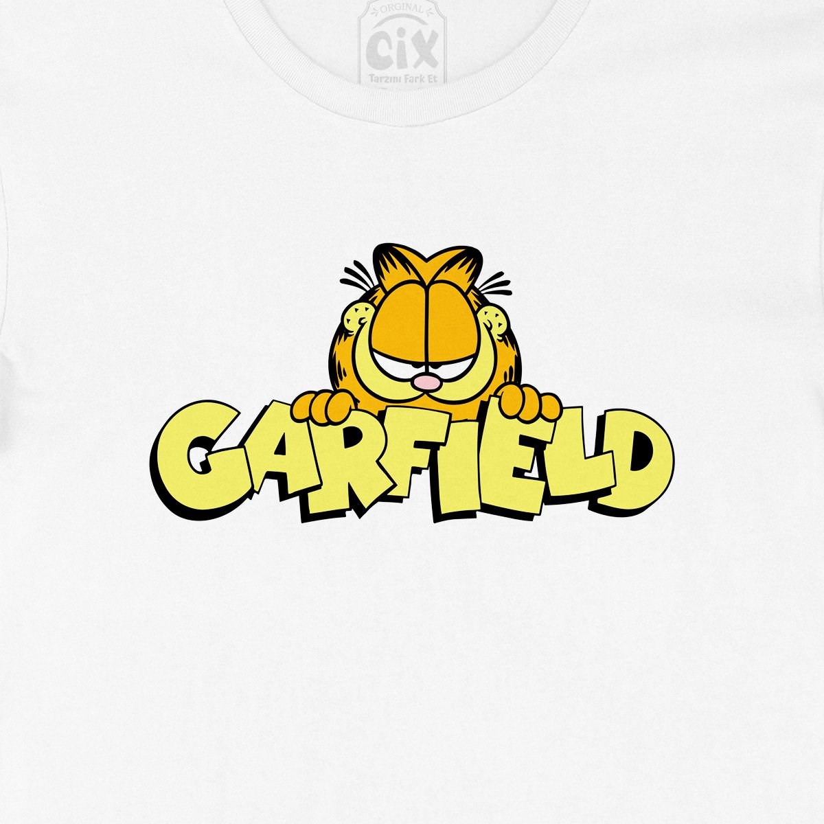 Garfield Logolu Tişört