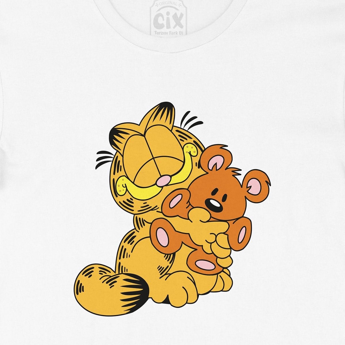 Garfield ve Ayıcık Tişört
