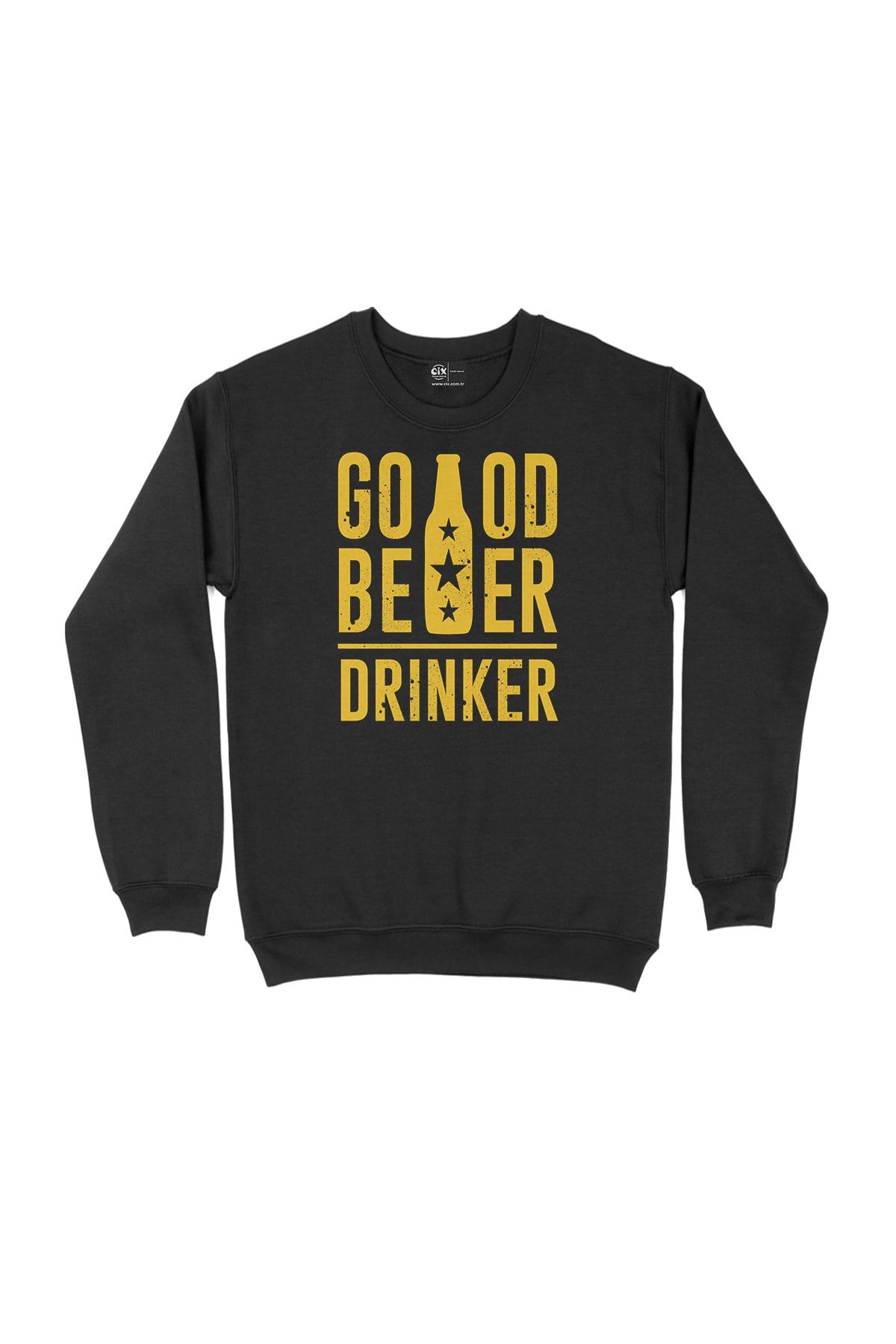 Good Beer Drinker Siyah Sweatshirt