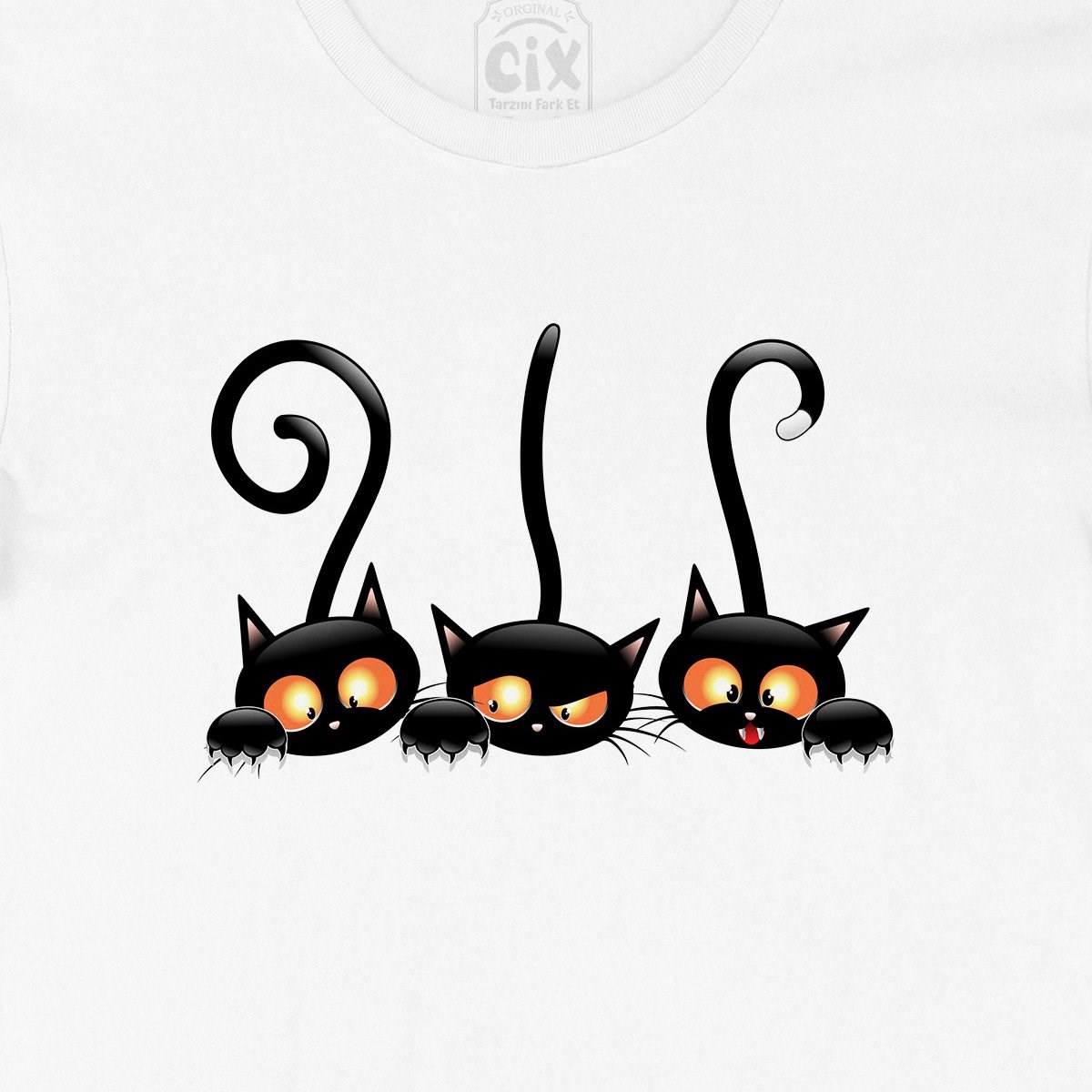Halloween Cats Tişört