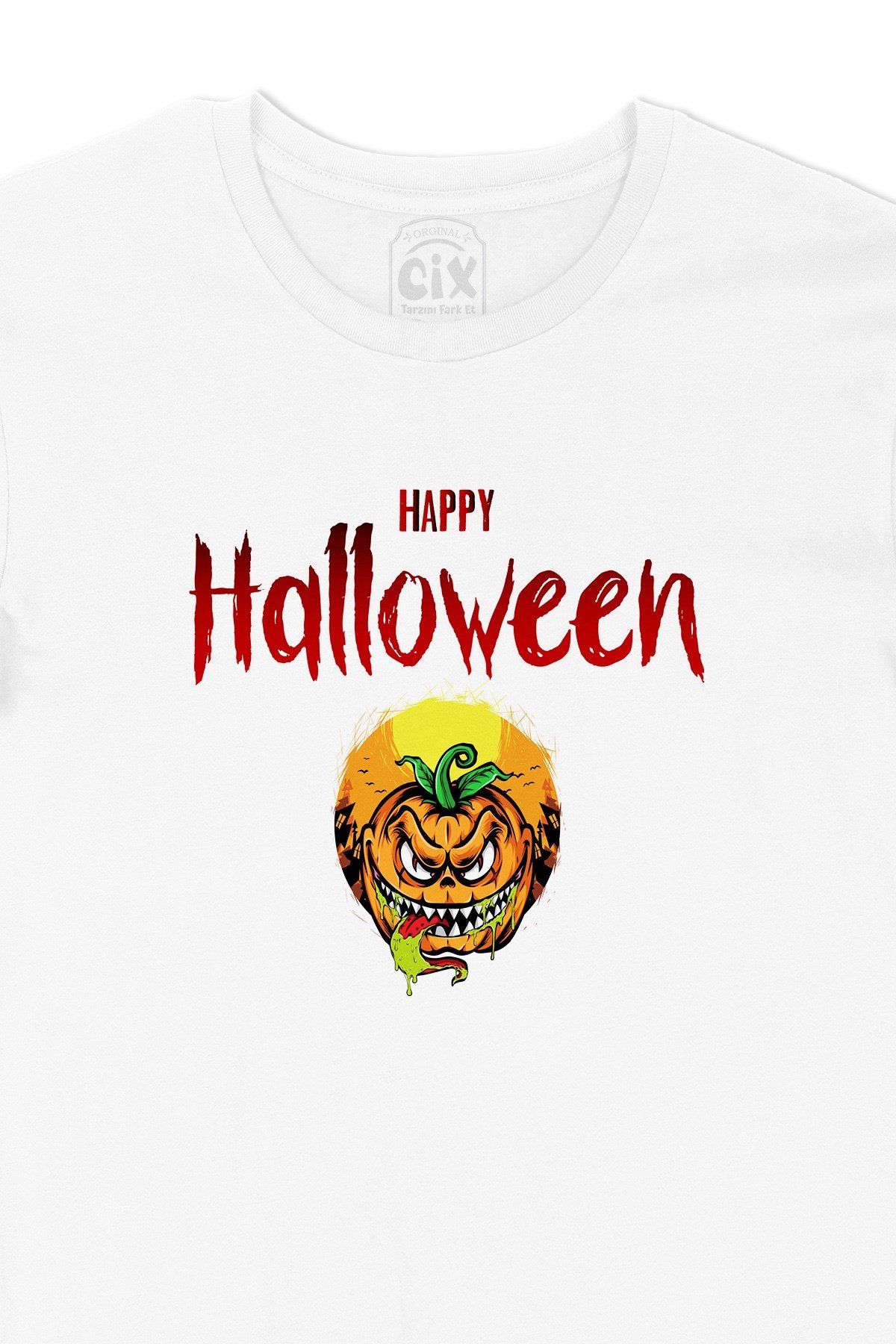 Happy Hallowen Bal Kabağı Tişört