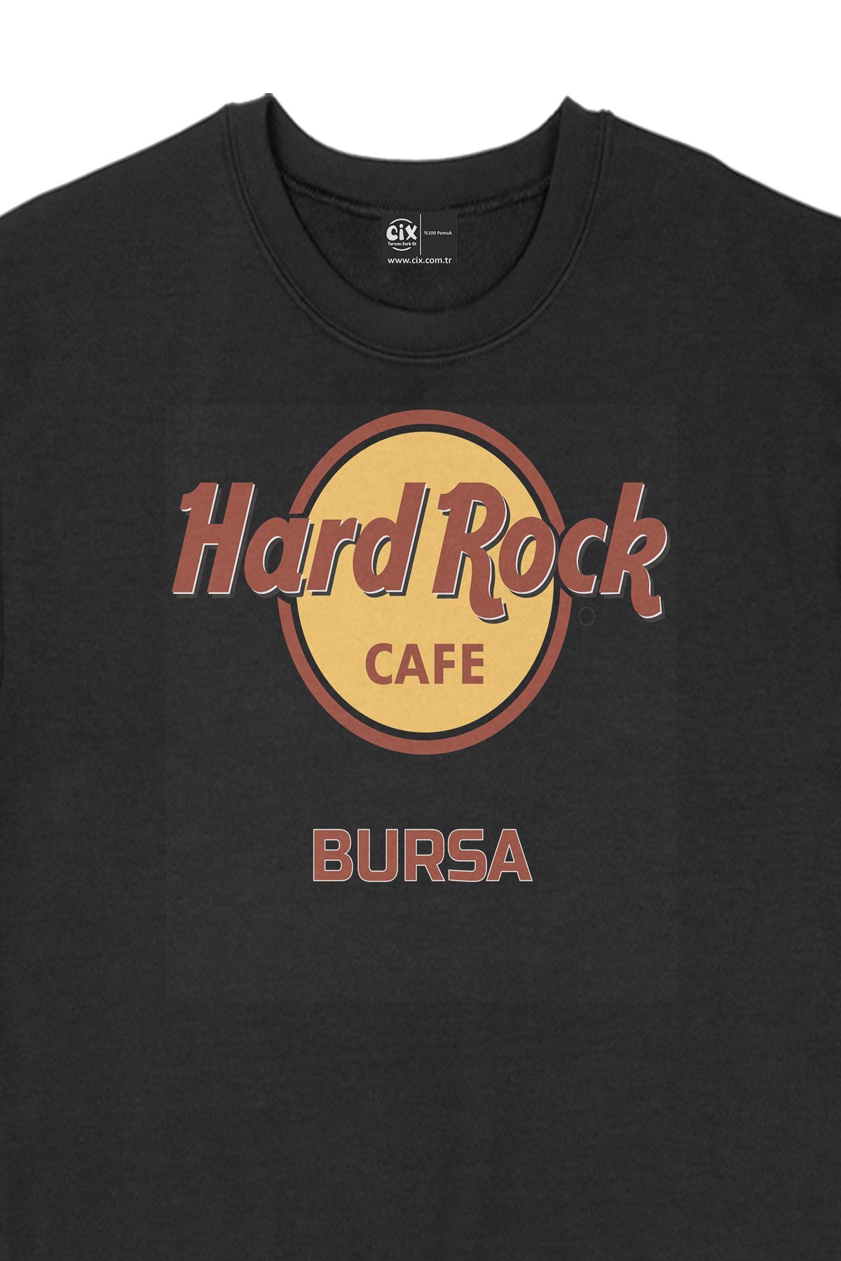 Hard Rock Cafe Bursa Siyah Sweatshirt