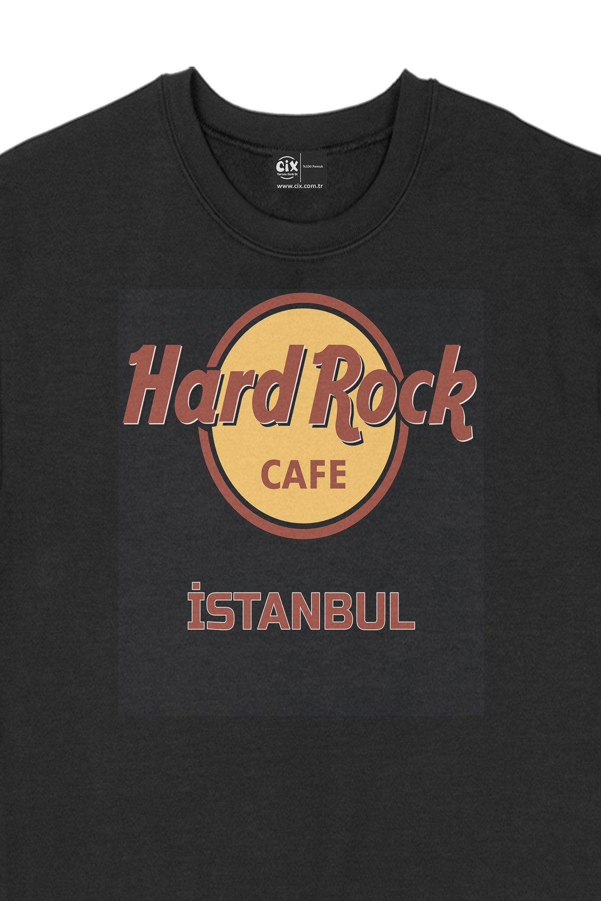 Hard Rock Cafe İstanbul Siyah Sweatshirt