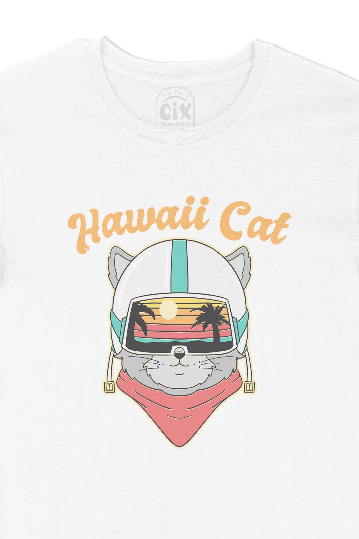 Hawaii Cat Tişört