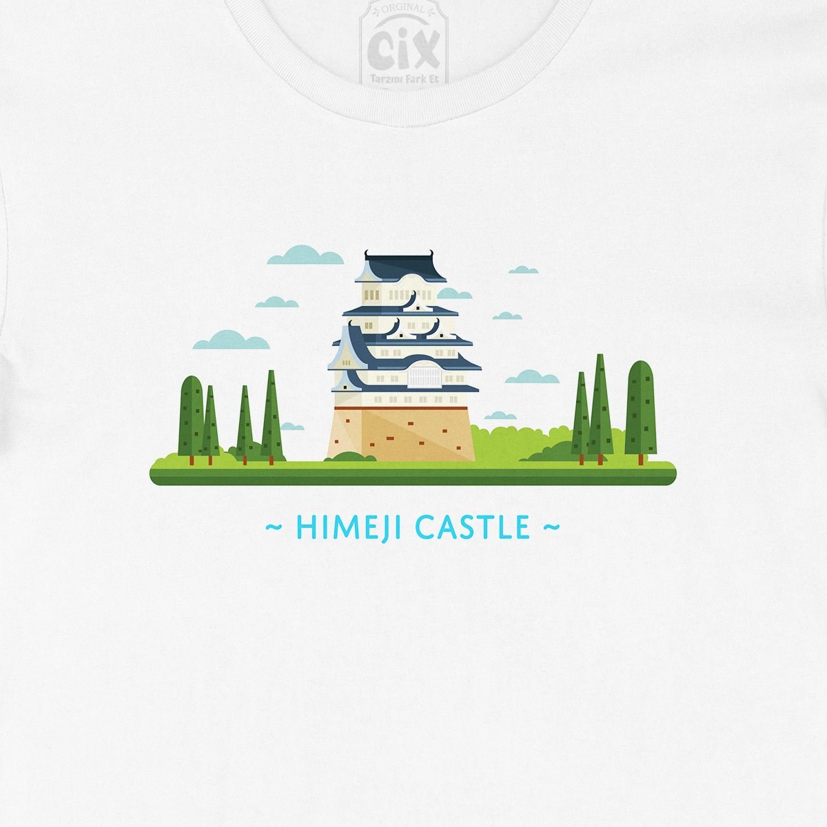 Himeji Kalesi Tişört