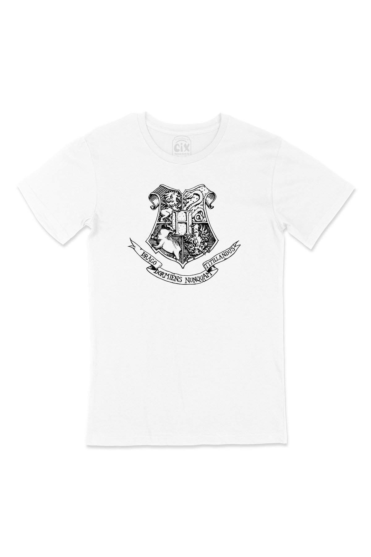 Hogwarts School Logolu Tişört