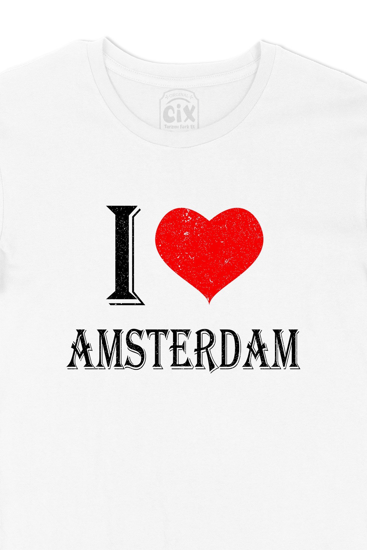 I Love Amsterdam Tişört