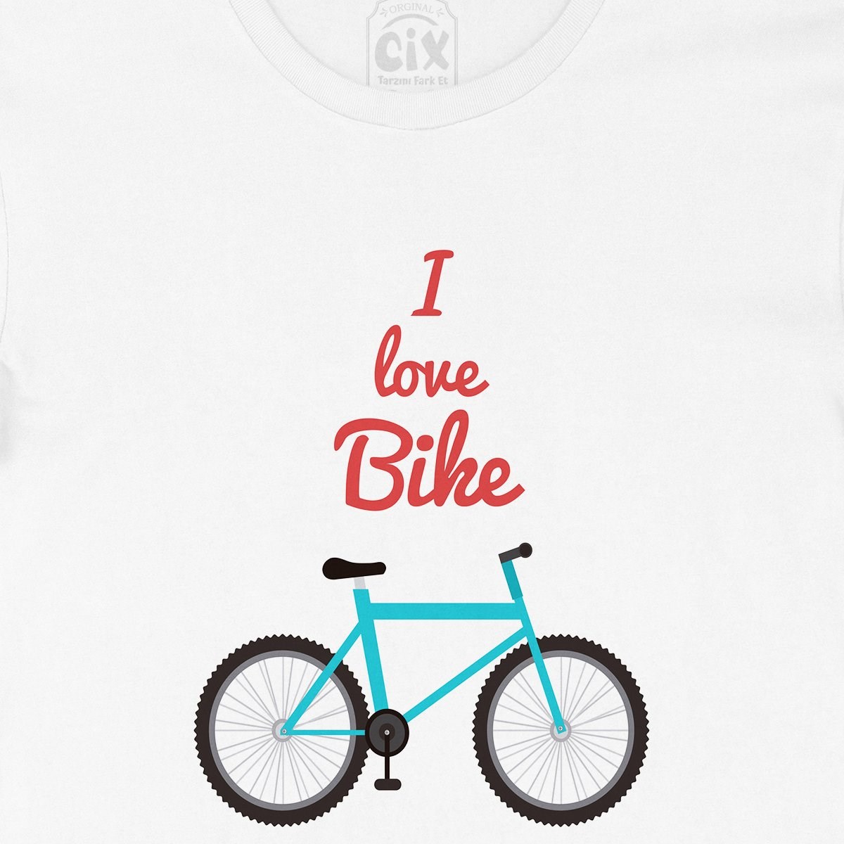 I Love Bike Tişört