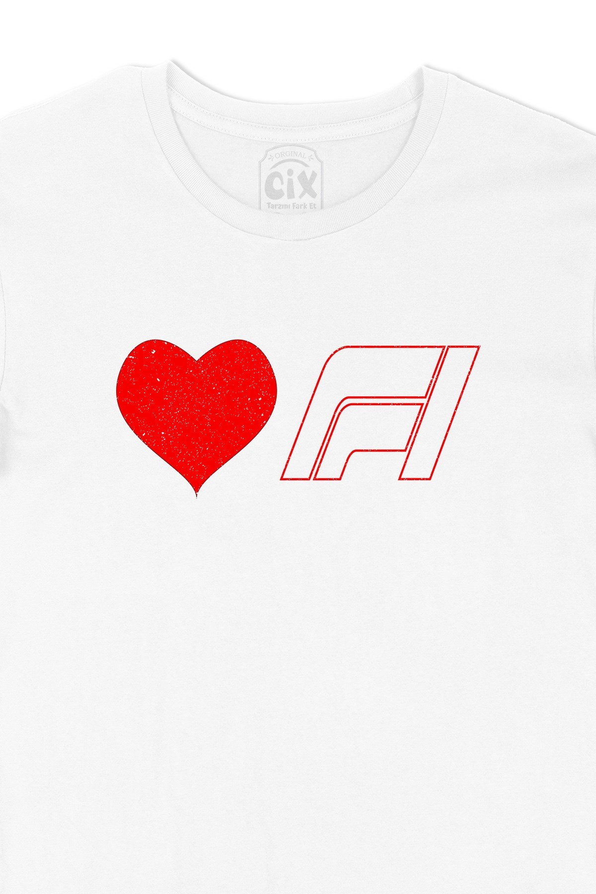 I Love F1 Tişört