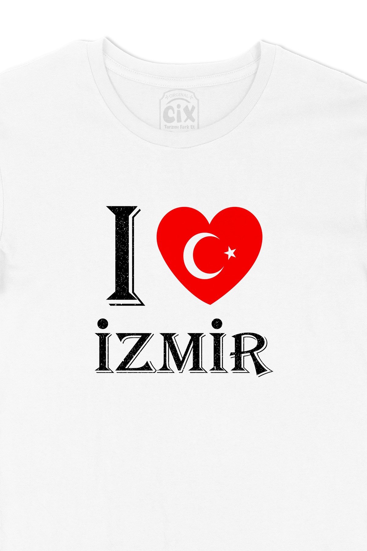 I Love İzmir Tişört