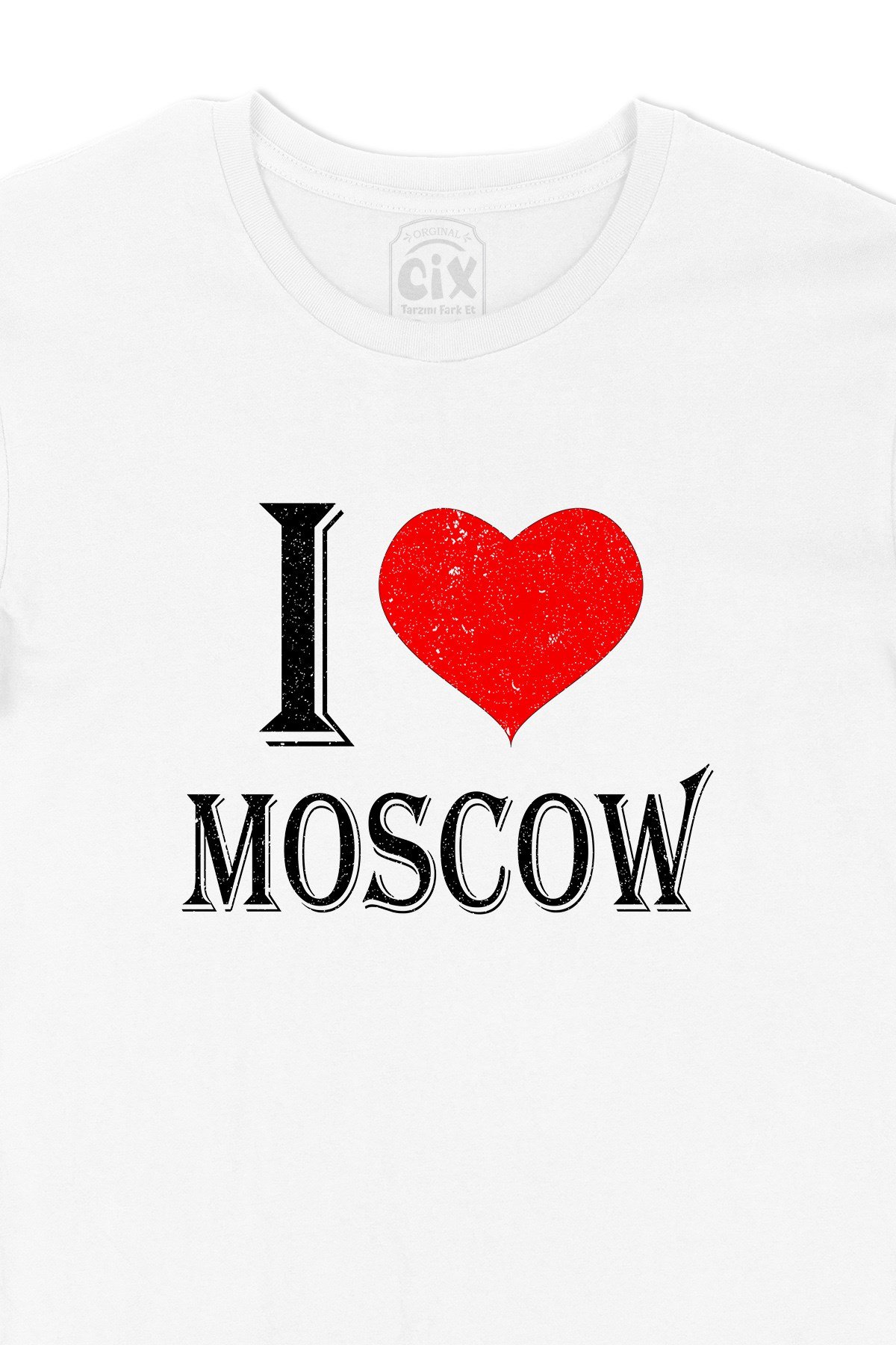 I Love Moskova Tişört