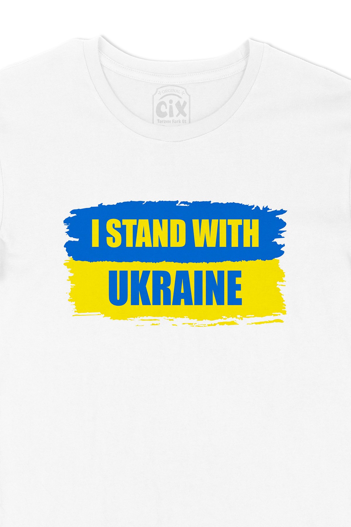 I Stand With Ukraine Ukrayna Tişört