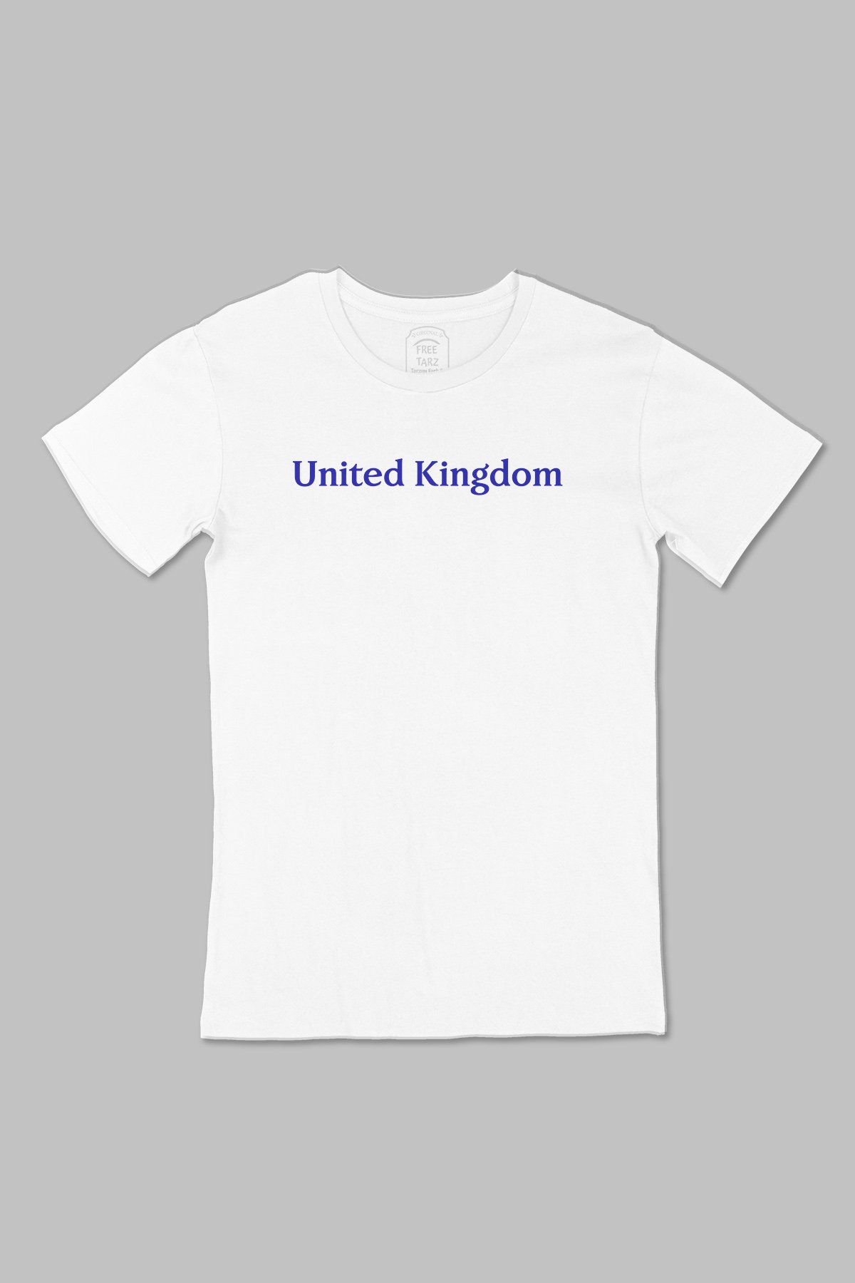 İngiltere United Kingdom Büyük Baskılı Beyaz Tişört İngiltere United Kingdom Büyük Baskılı Beyaz Tişört - Ücretsiz Kargo