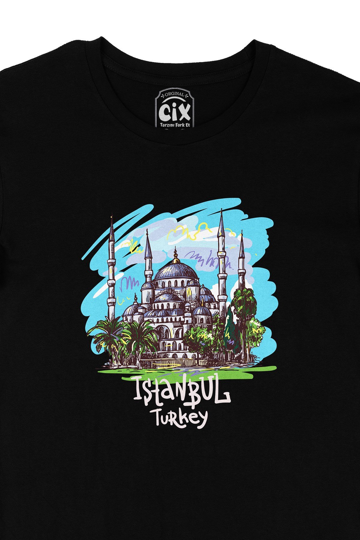 İstanbul Ayasofya Siyah Tişört