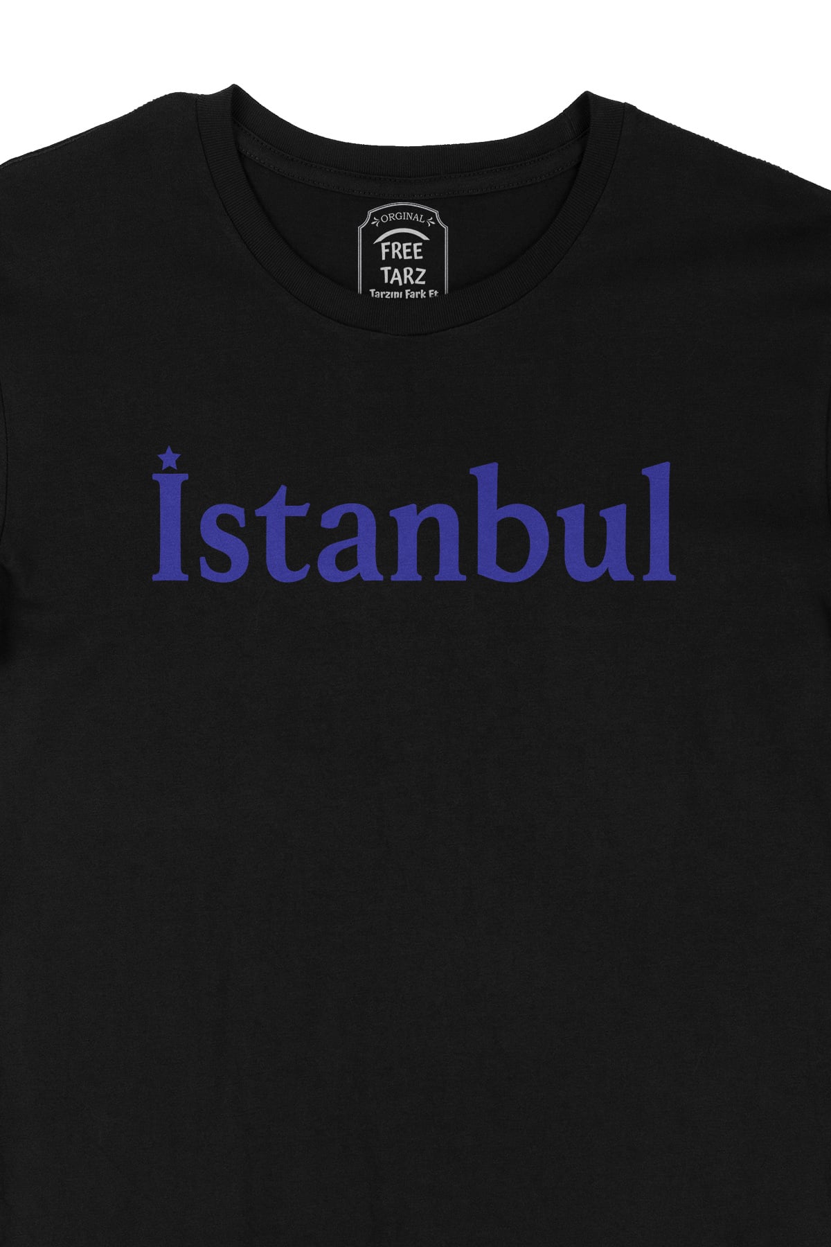 İstanbul Büyük Baskılı Siyah Tişört İstanbul Büyük Baskılı Siyah Tişört - Ücretsiz Kargo