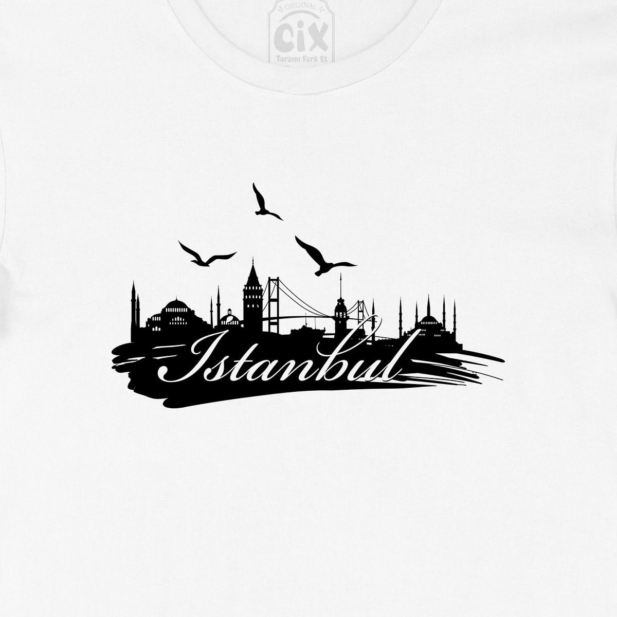 İstanbul Martılı Tişört