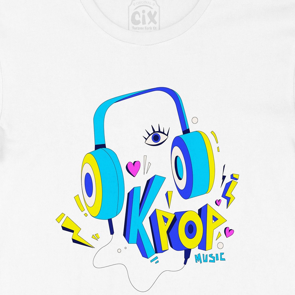 K Pop Müzik Tişört