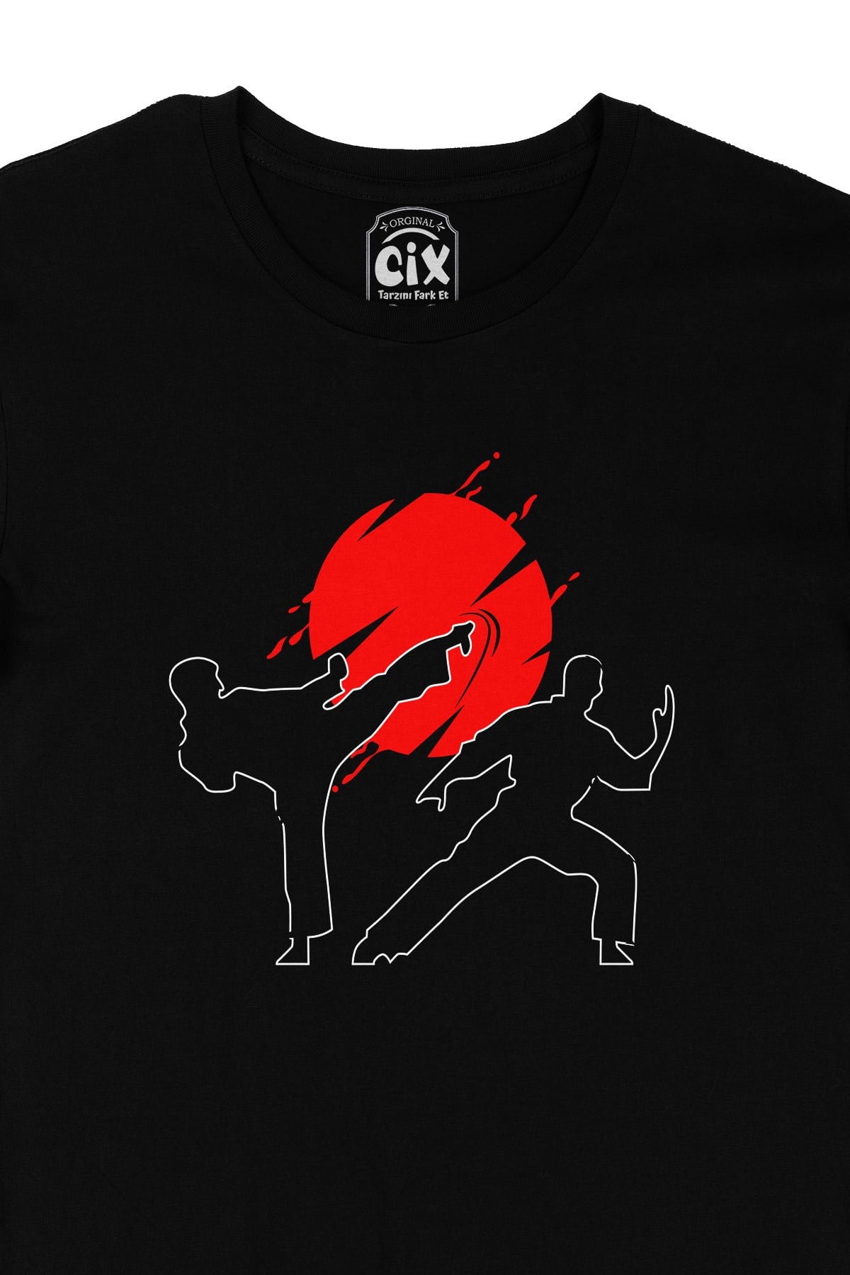 Karate Siyah Tişört
