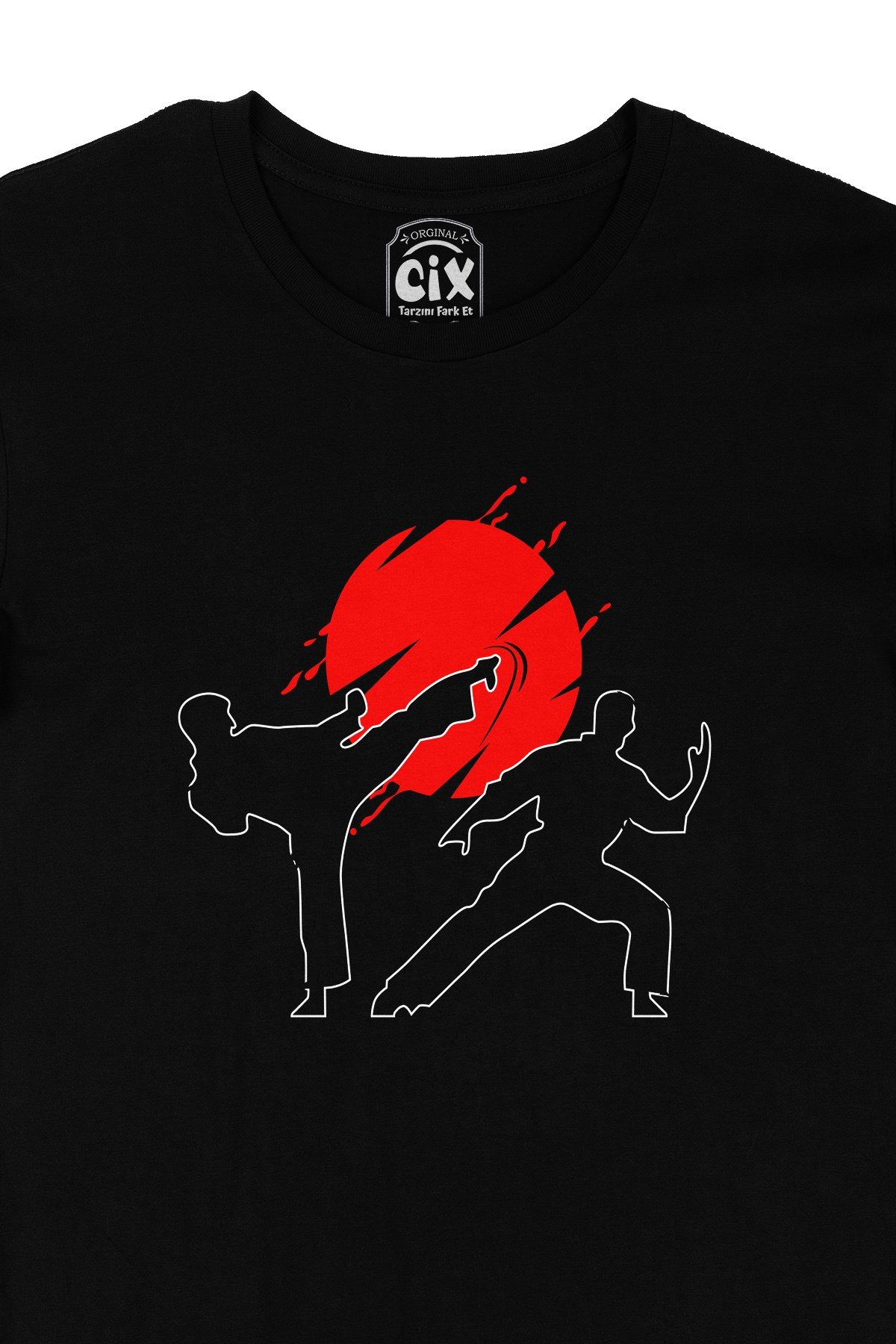 Karate Siyah Tişört