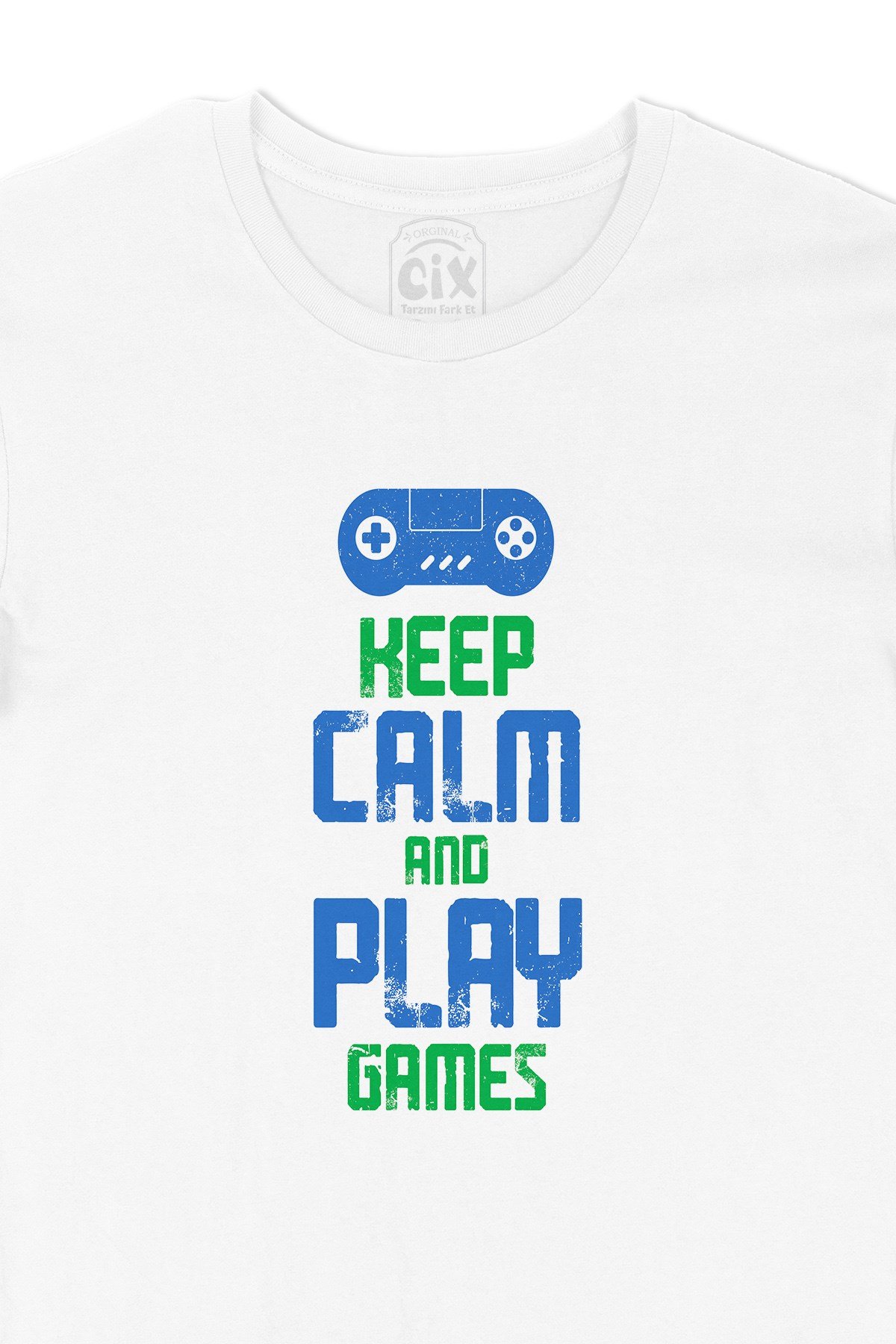 Keep Calm Play Game Tişört