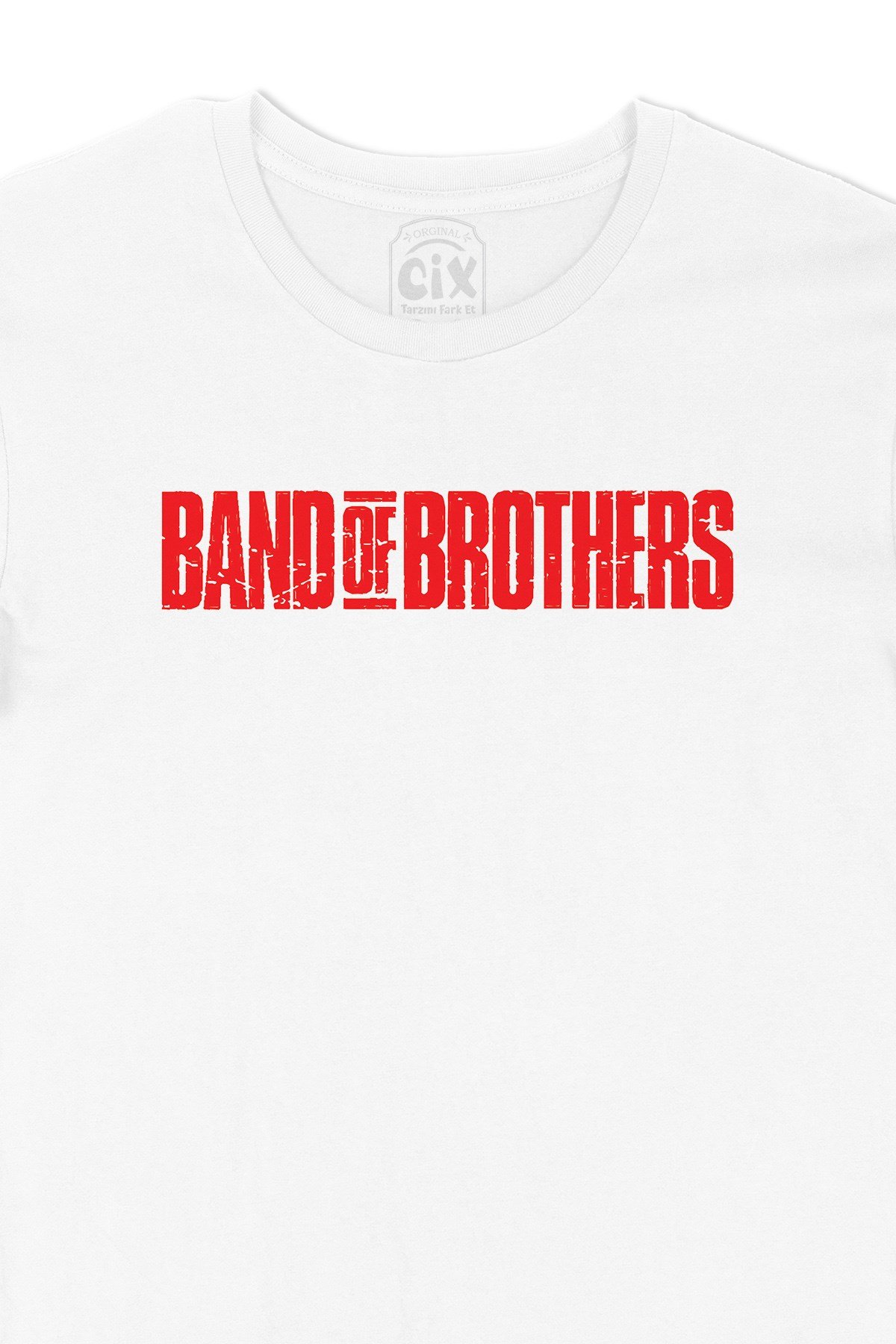 Kırmızı Band Of Brothers Tişört