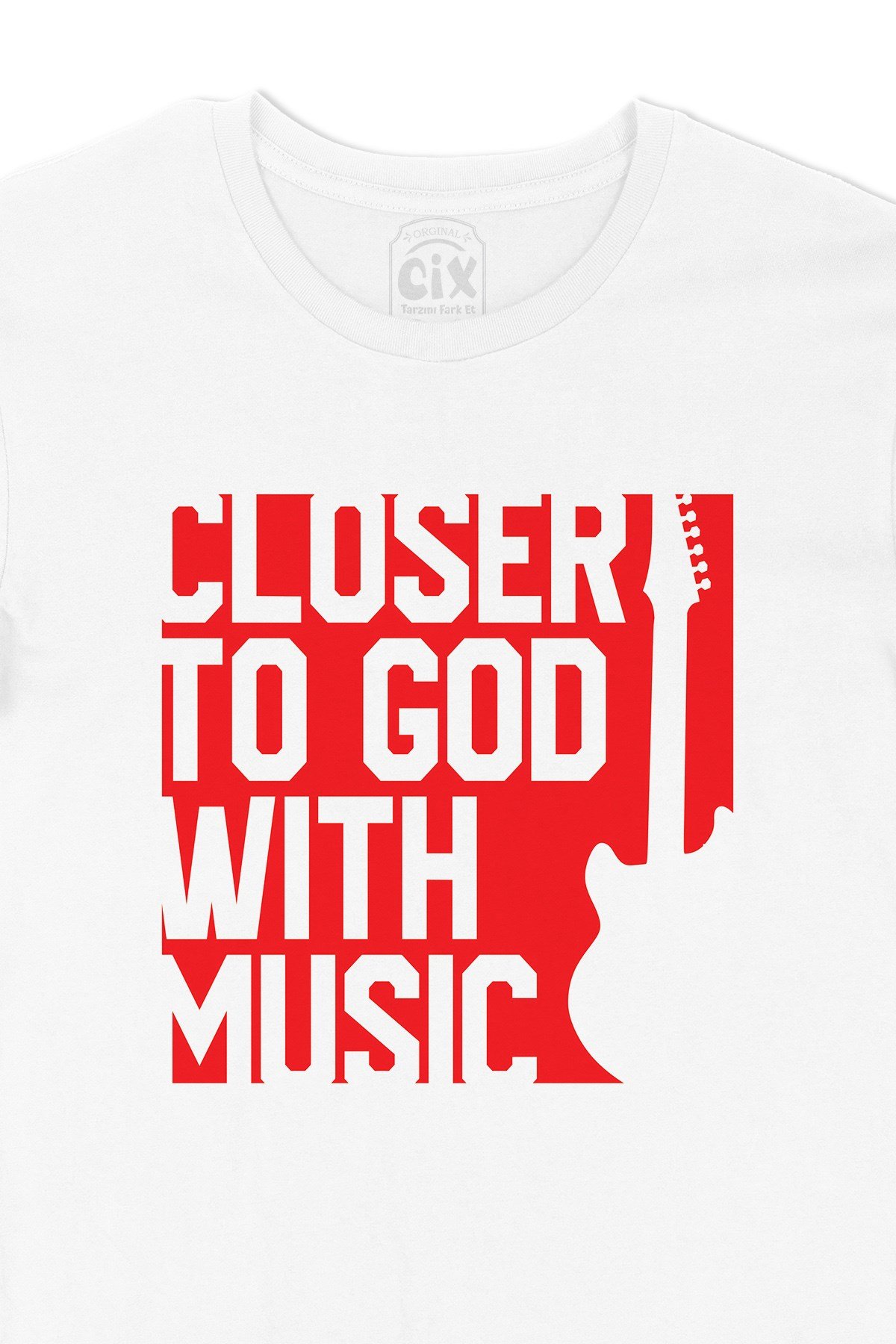 Kırmızı Closer To God Tişört