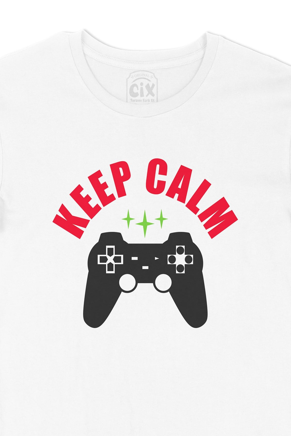 Kırmızı Keep Calm  Tişört