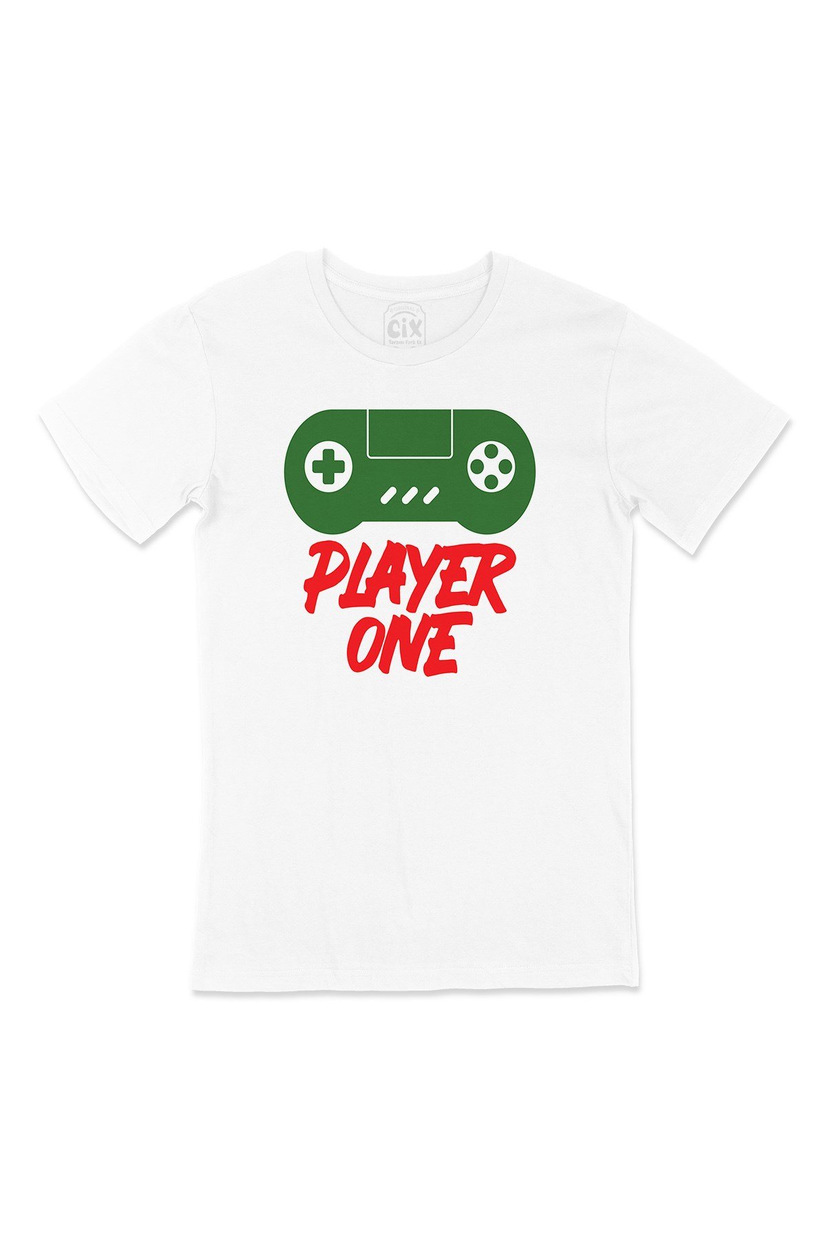 Kırmızı Player One  Tişört