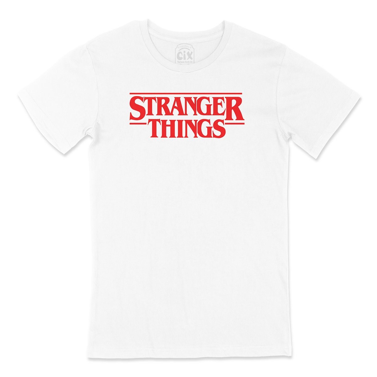 Kırmızı Stranger Things Tişört